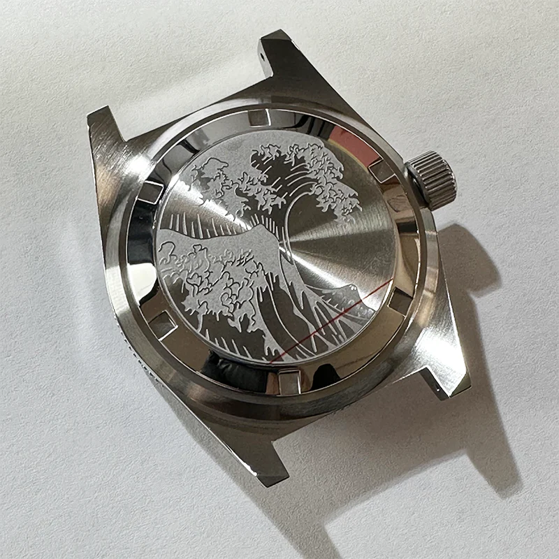 62MAS diving 40mm watch case fit NH35 NH36 movement - Image 30