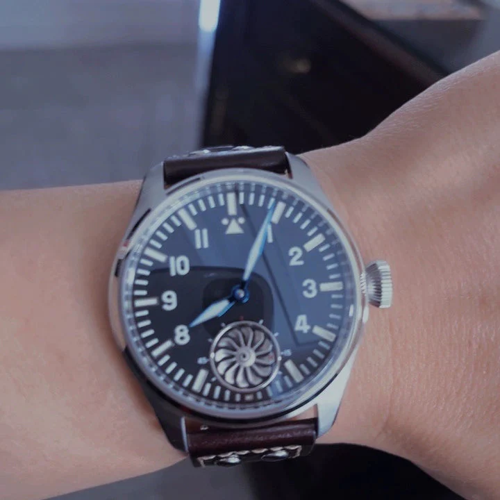 Hruodland 43mm ST3620 Mechanical Men Watch F016 - Image 11