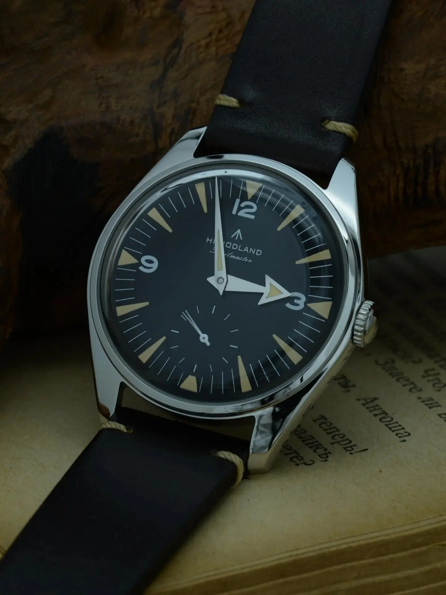 Hruodland 36mm Vintage VD78 Men Watch F033 - Image 7