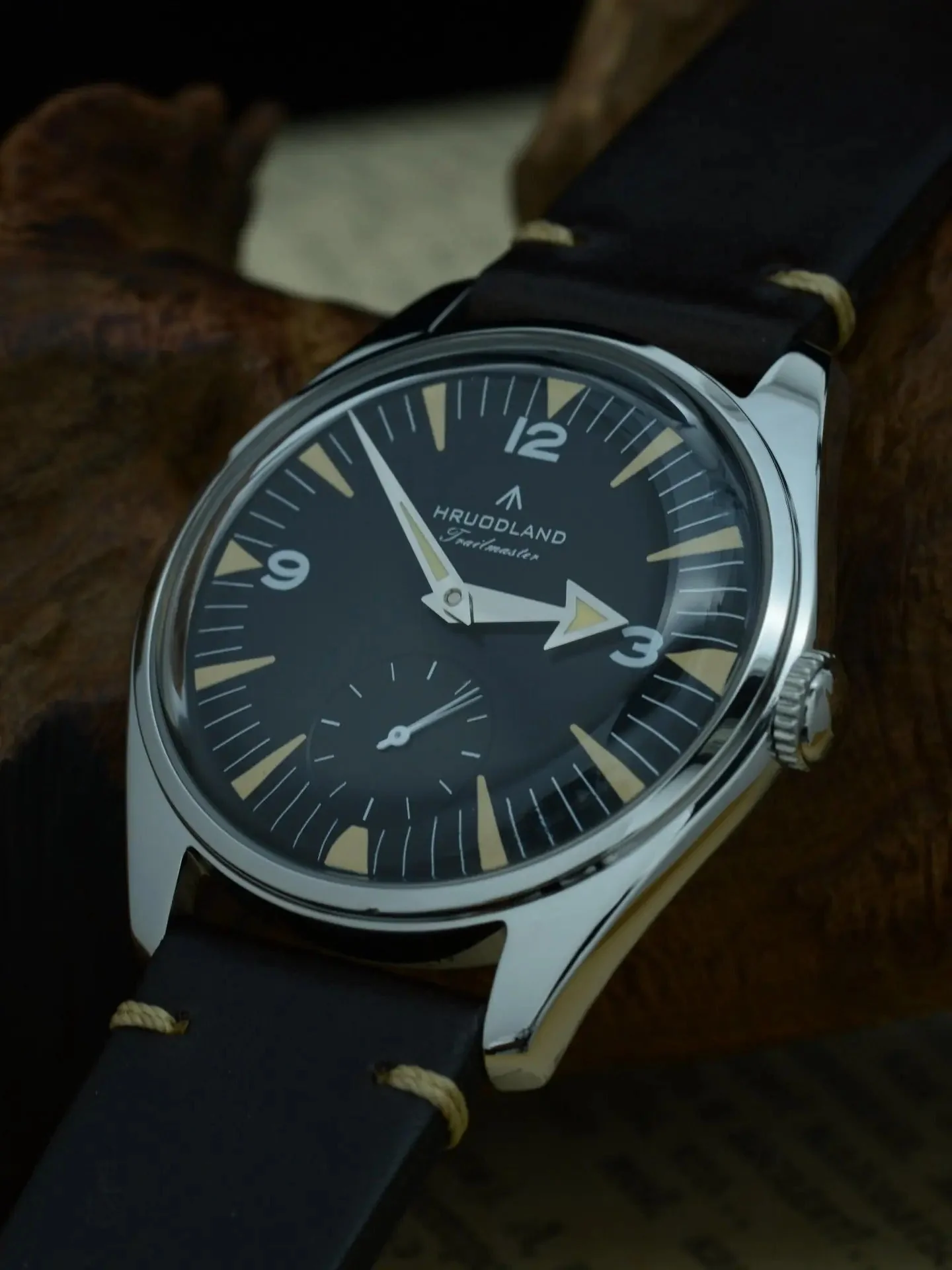 Hruodland 36mm Vintage VD78 Men Watch F033 - Image 8