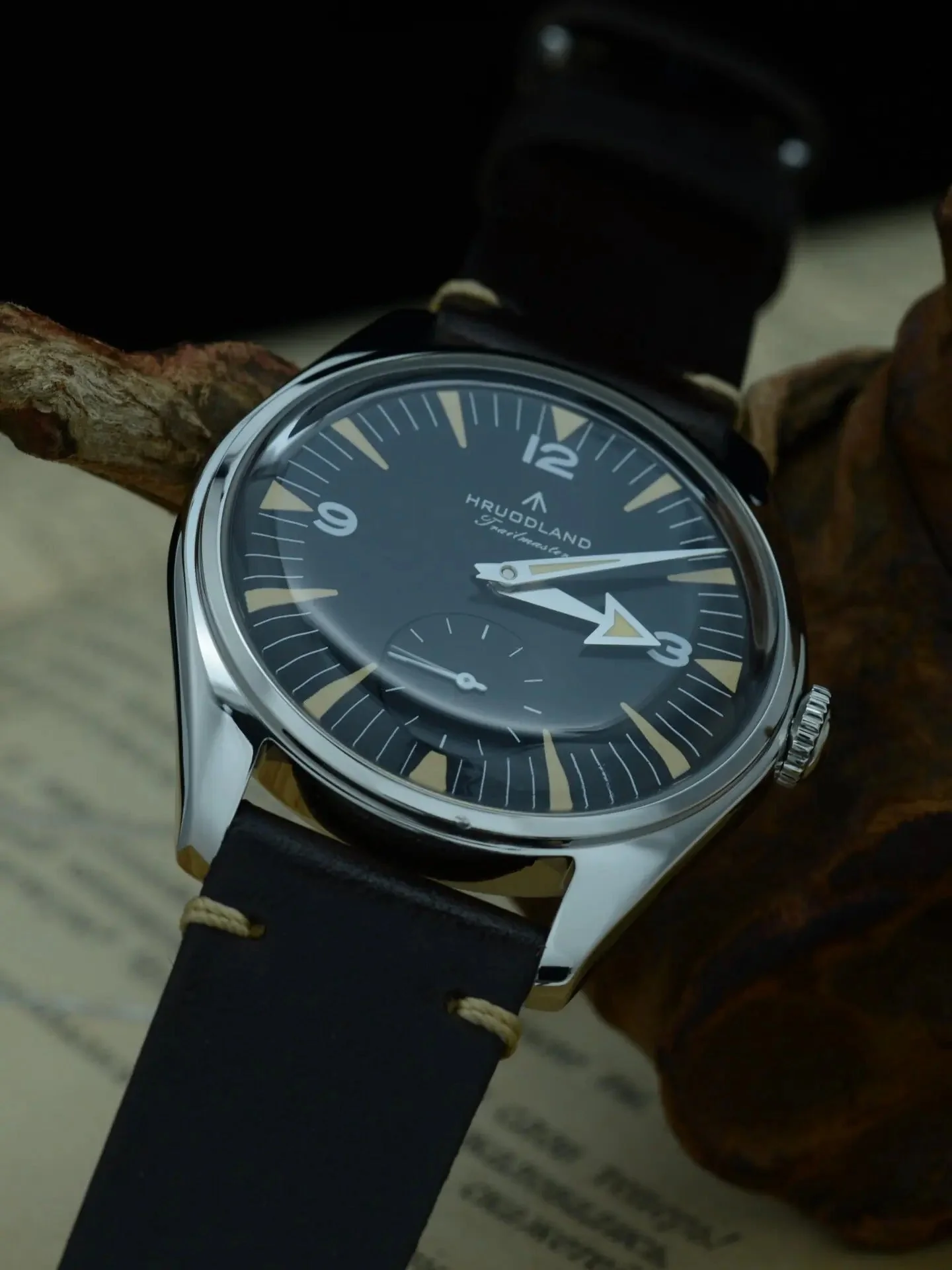 Hruodland 36mm Vintage VD78 Men Watch F033 - Image 9