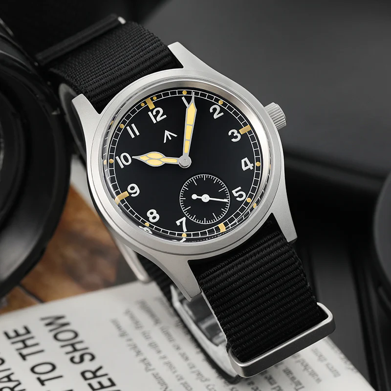 Militado 36mm D12 Quartz Field Watch - Cathedral Hands - Image 14