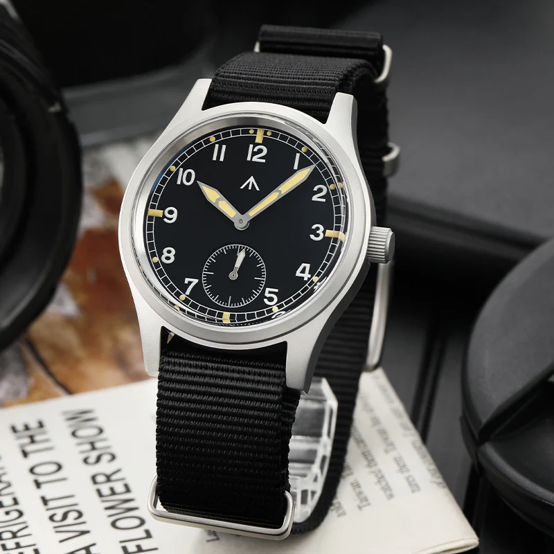 Militado 36mm D12 Quartz Field Watch - Sword Hands - Image 13
