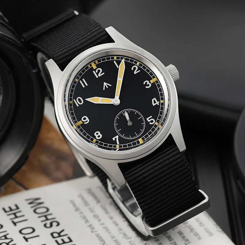 Militado 36mm D12 Quartz Field Watch - Sword Hands - Image 14