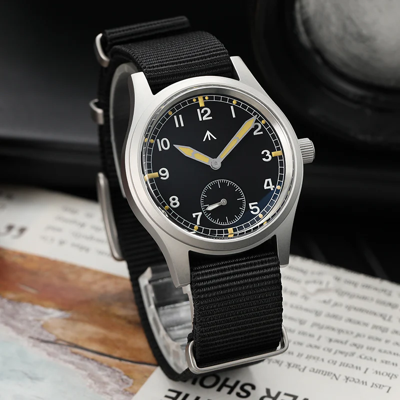 Militado 36mm D12 Quartz Field Watch - Sword Hands - Image 15