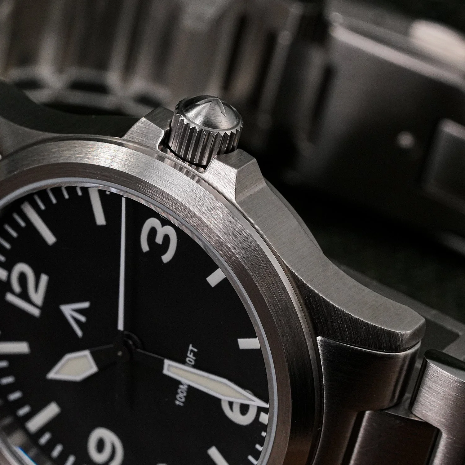 Militado 36mm Field Watch VH31 Sweeping Movt Men Watch ML18 - Image 8
