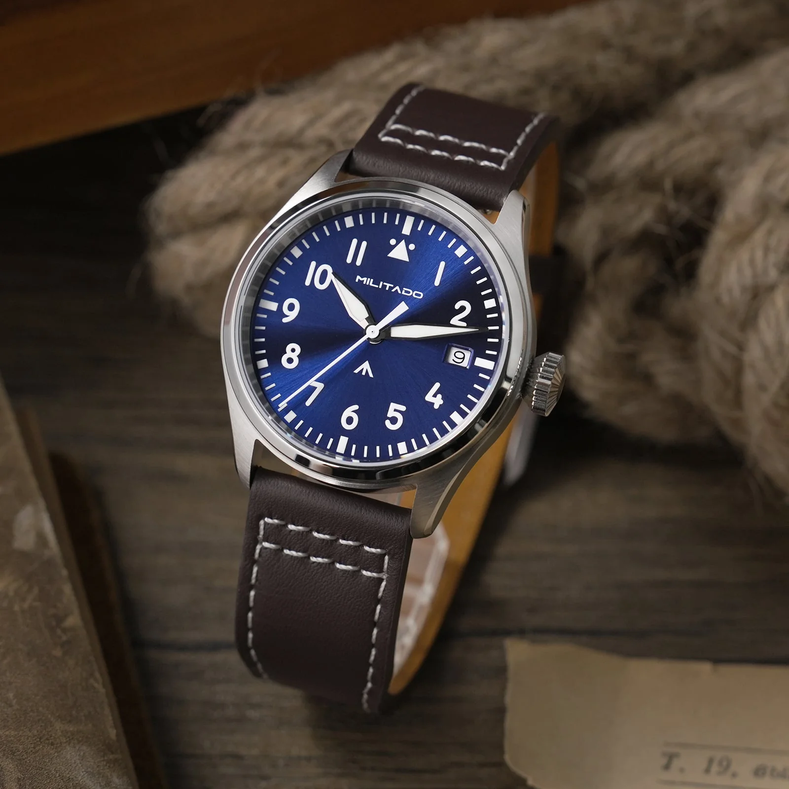 Militado 37mm Pilot Watch ML21 - Image 14