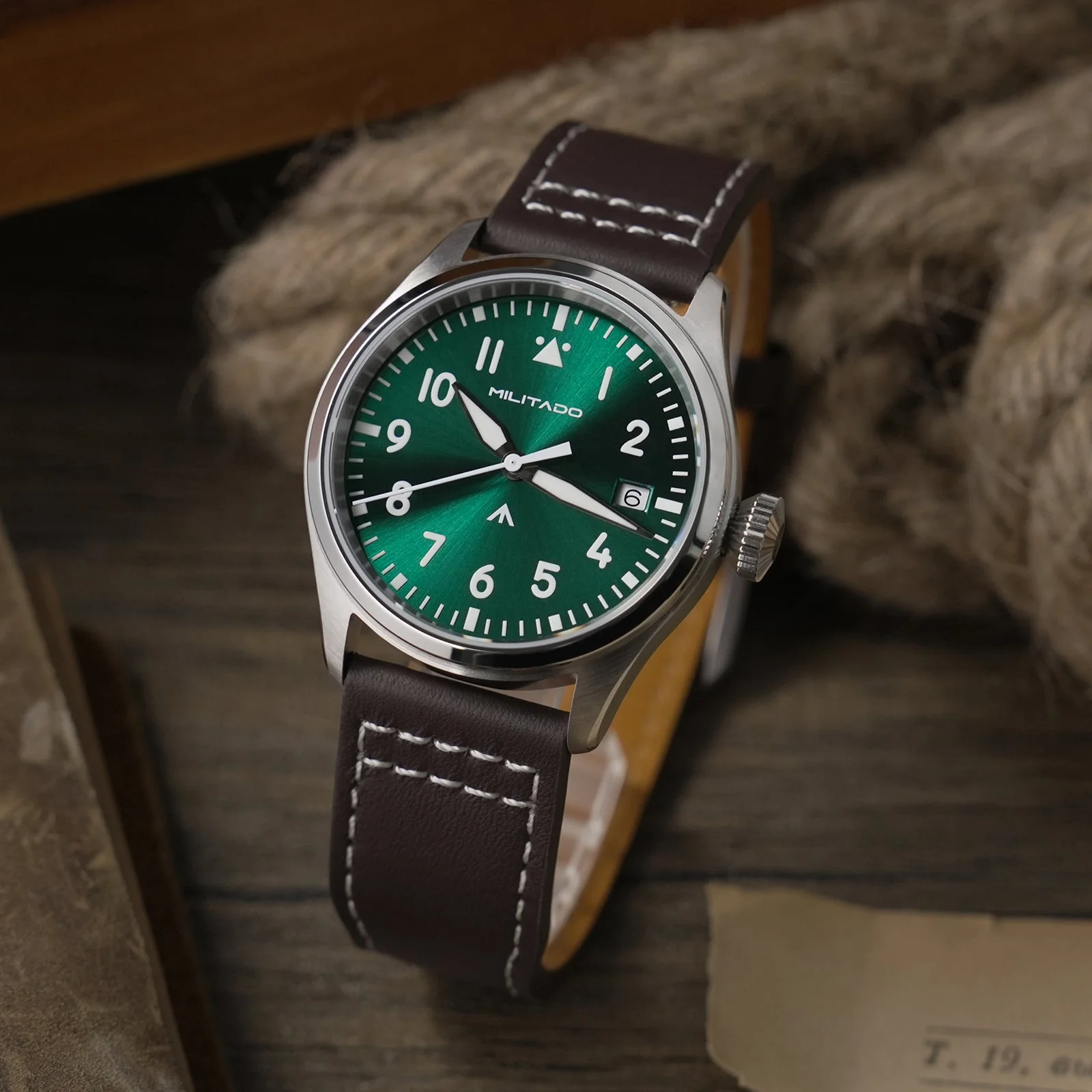 Militado 37mm Pilot Watch ML21 - Image 19