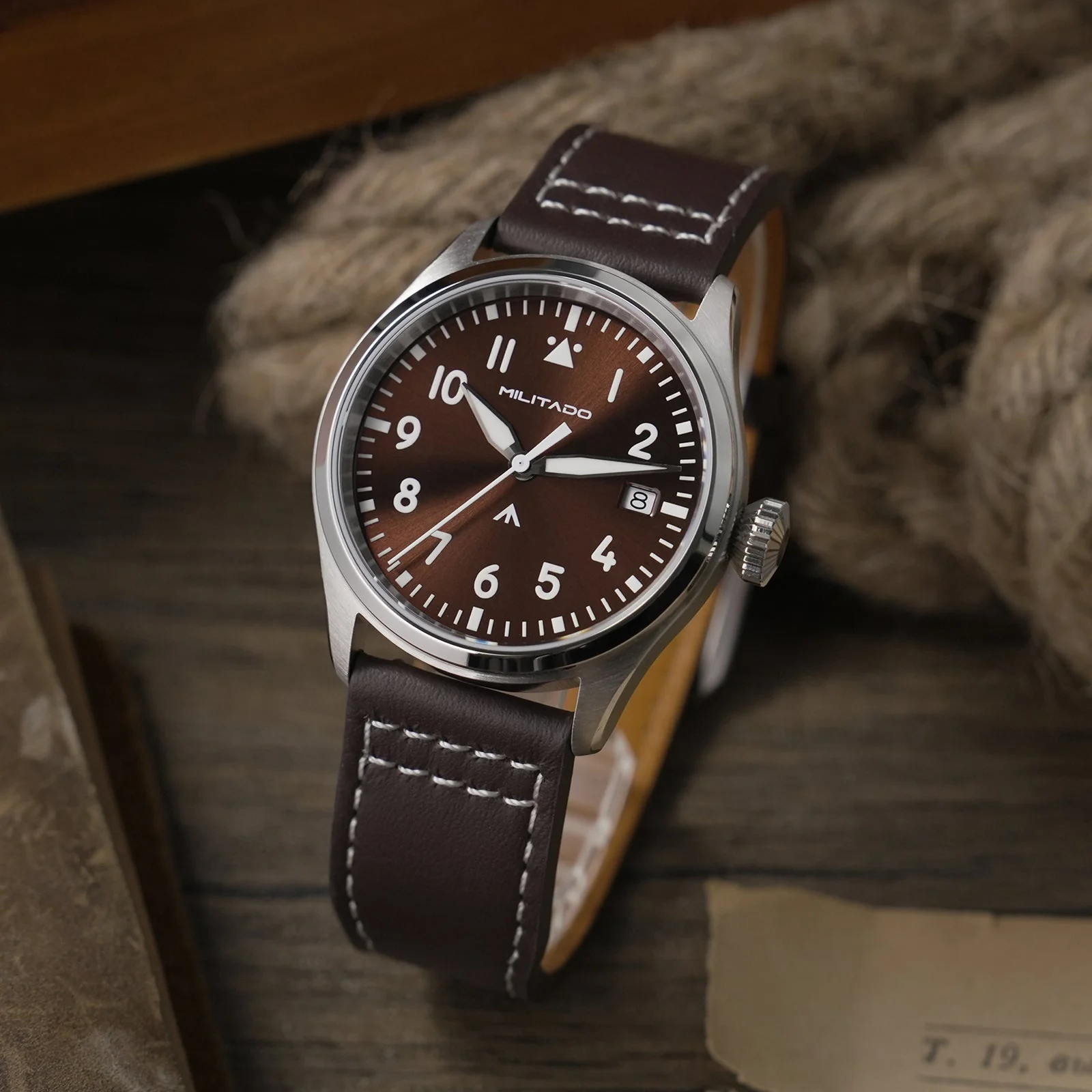 Militado 37mm Pilot Watch ML21 - Image 30