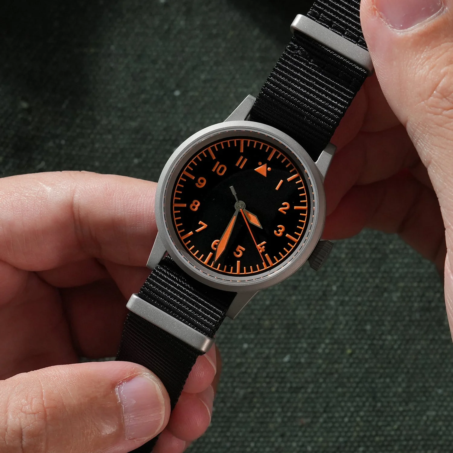 Militado 37mm Sapphire Crystal Retro Flieger Pilot Watch Ml10 V2 - Image 11