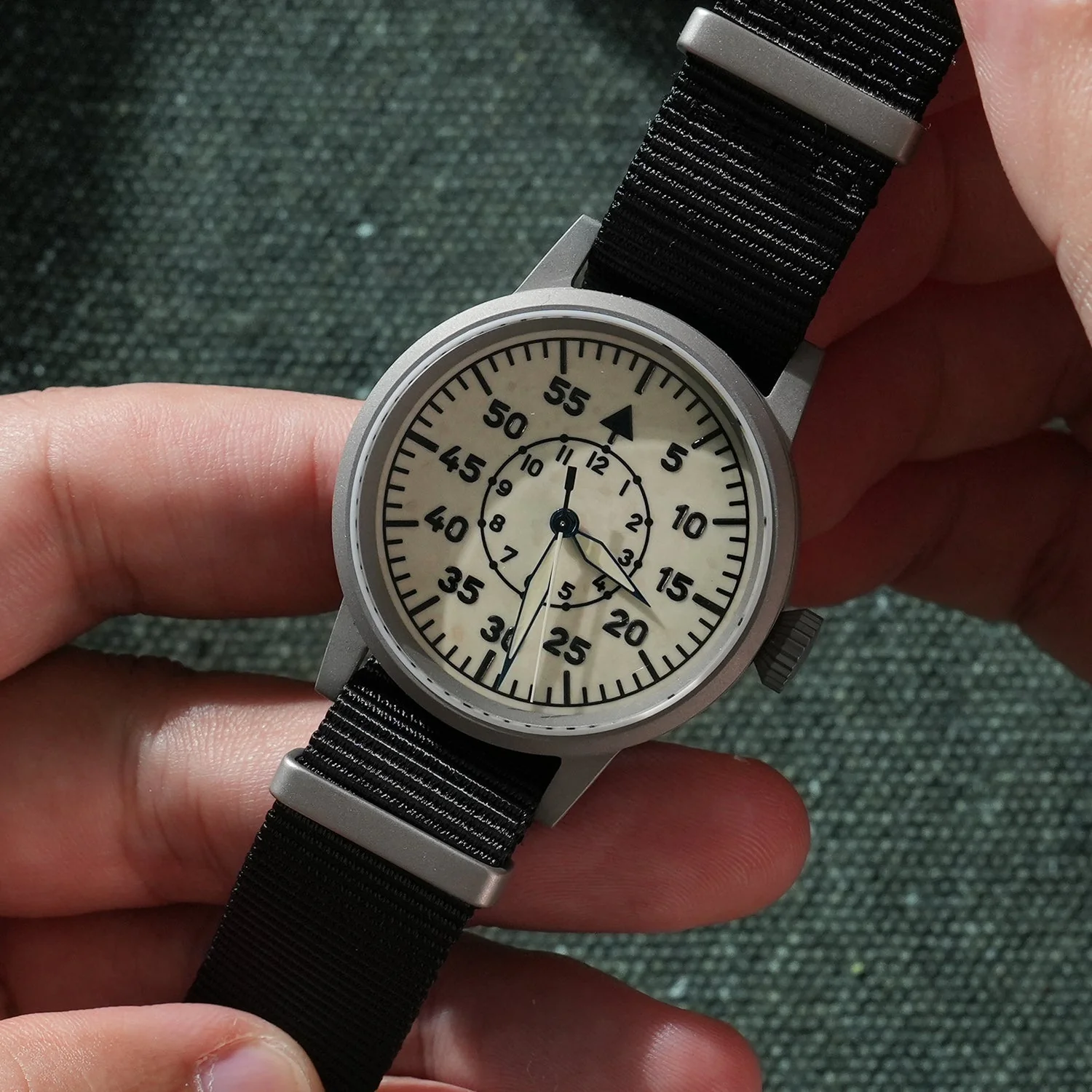 Militado 37mm Sapphire Crystal Retro Flieger Pilot Watch Ml10 V2 - Image 12