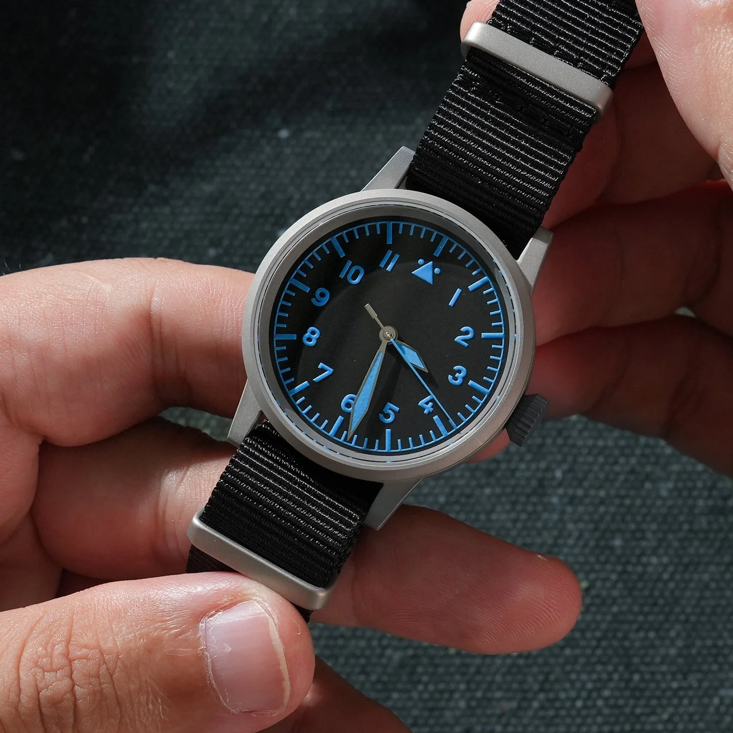 Militado 37mm Sapphire Crystal Retro Flieger Pilot Watch Ml10 V2 - Image 9