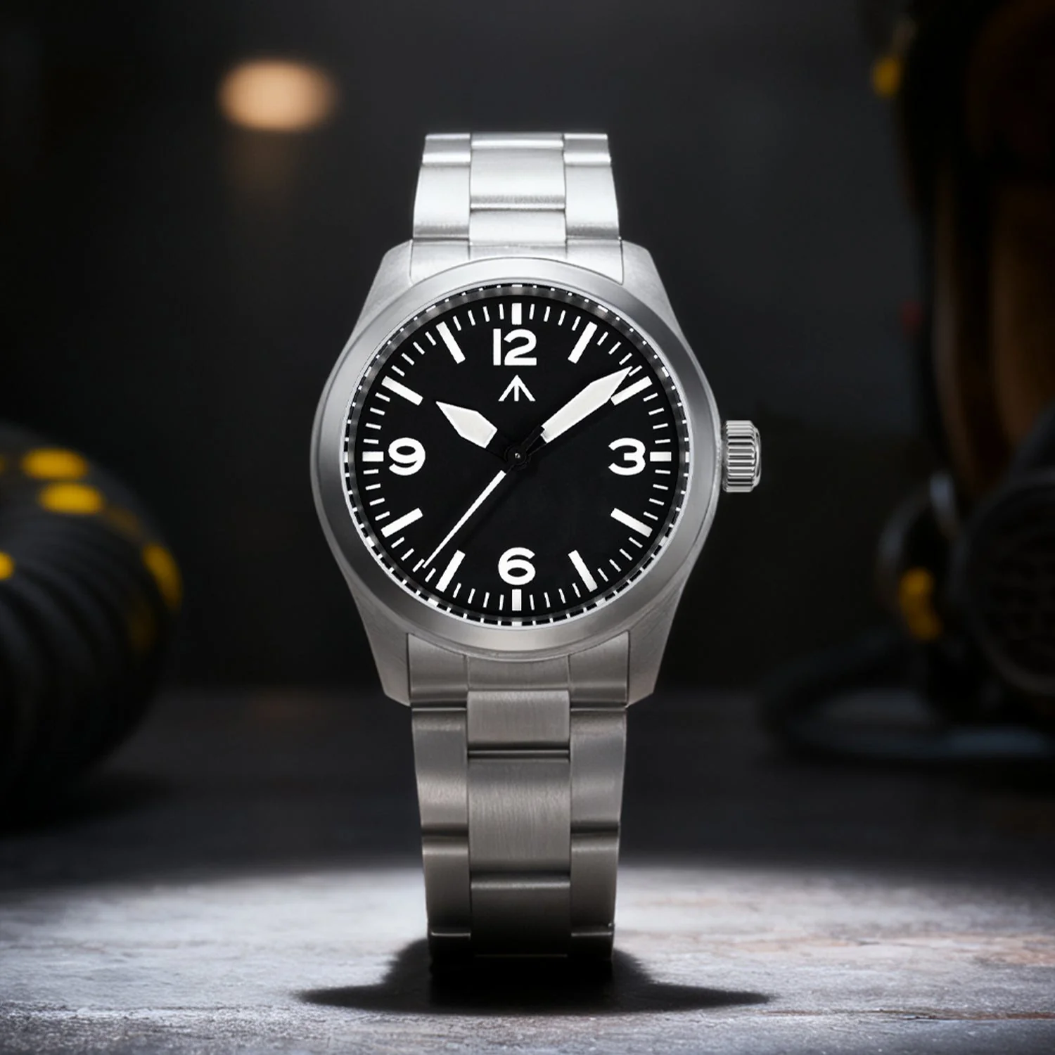 Militado 38mm Military Watch Vintage Field Watch 369 Dial Ml08 - Image 6