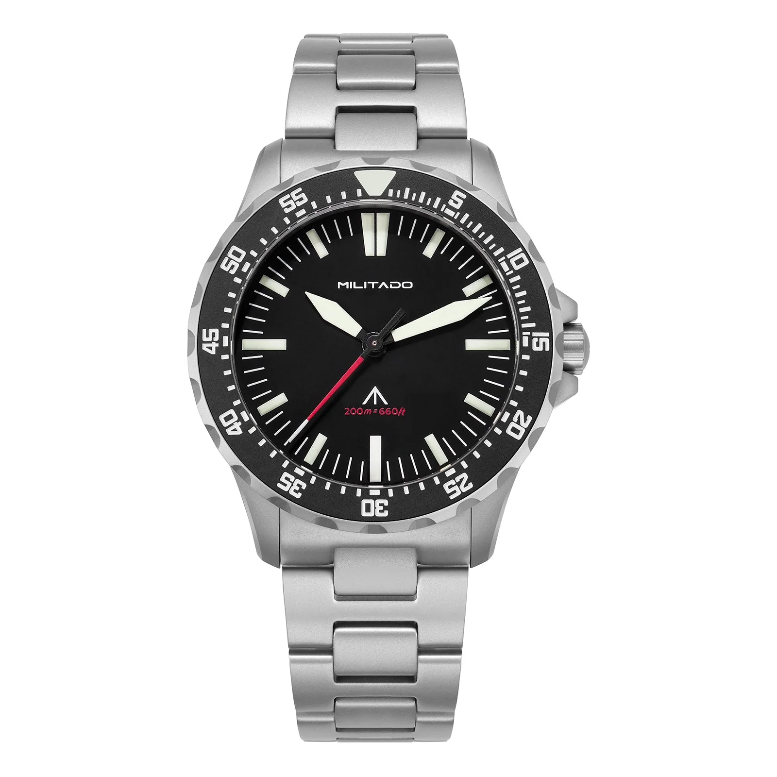 Militado 39mm Dive Watch Sapphire Crystal Military Watch ML16 - Image 12