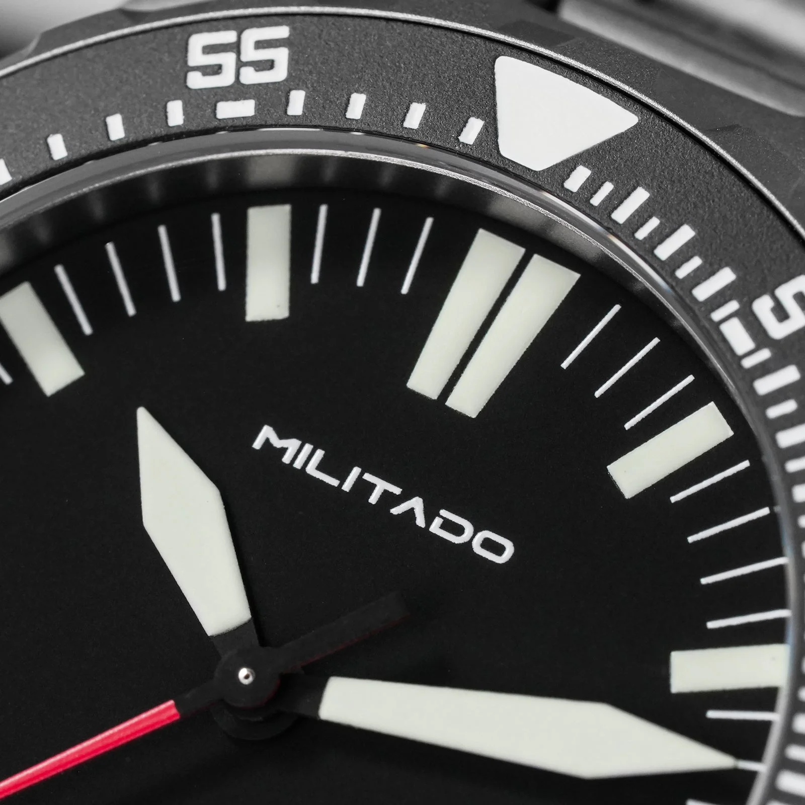 Militado 39mm Dive Watch Sapphire Crystal Military Watch ML16 - Image 16