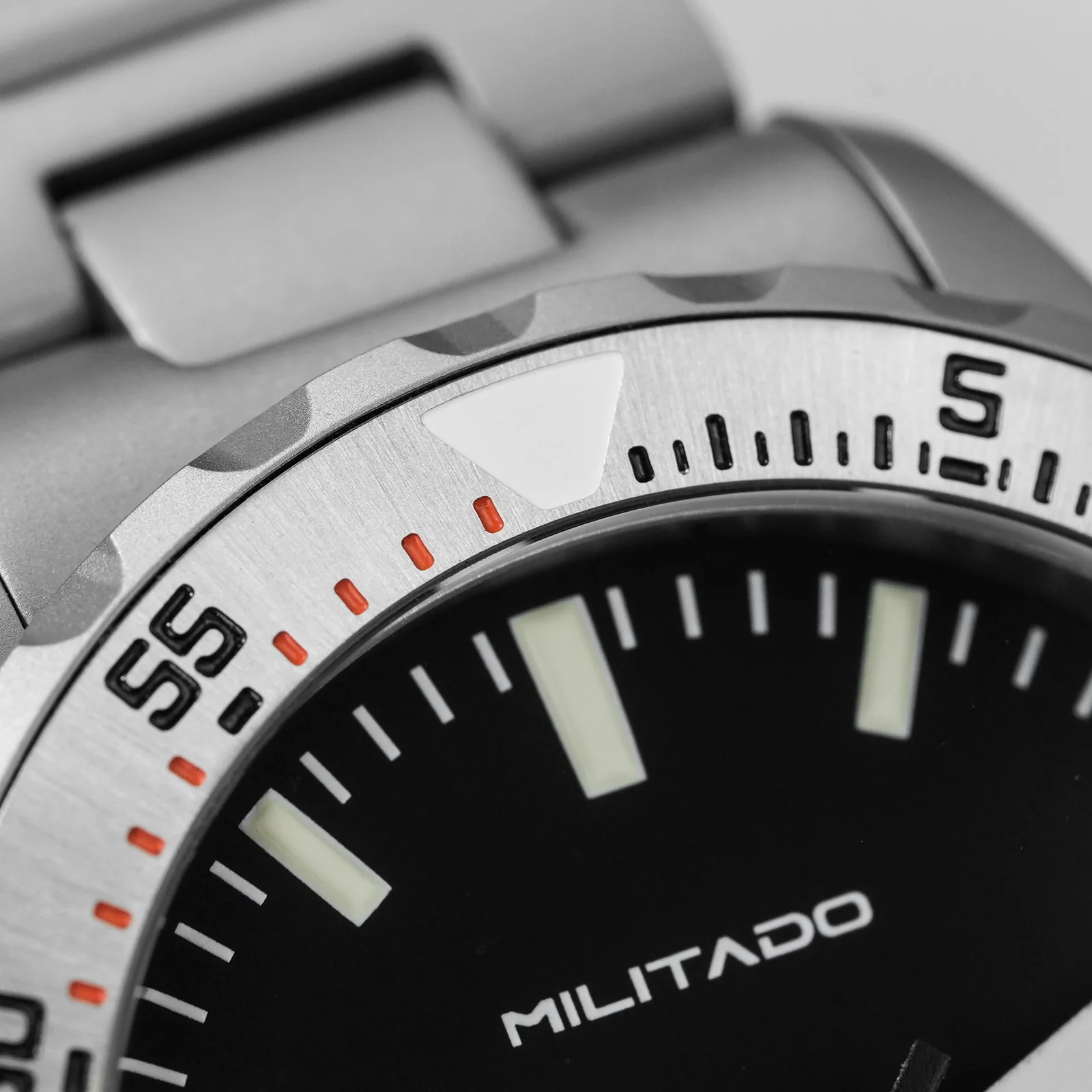 Militado 39mm Dive Watch Sapphire Crystal Military Watch ML16 - Image 20