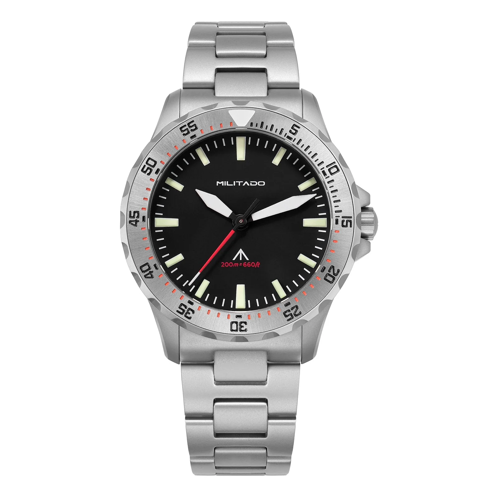 Militado 39mm Dive Watch Sapphire Crystal Military Watch ML16 - Image 21