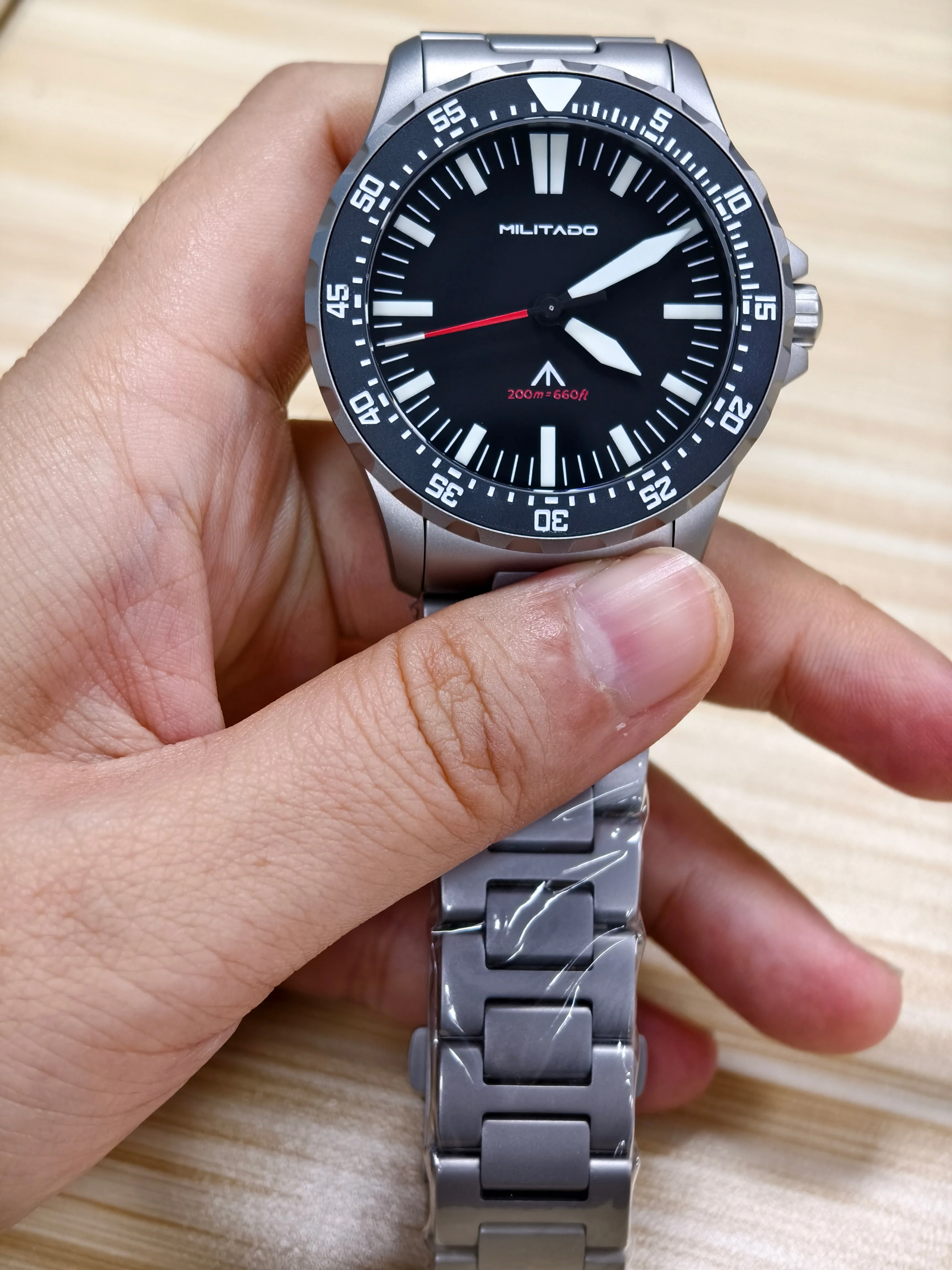 Militado 39mm Dive Watch Sapphire Crystal Military Watch ML16 - Image 32