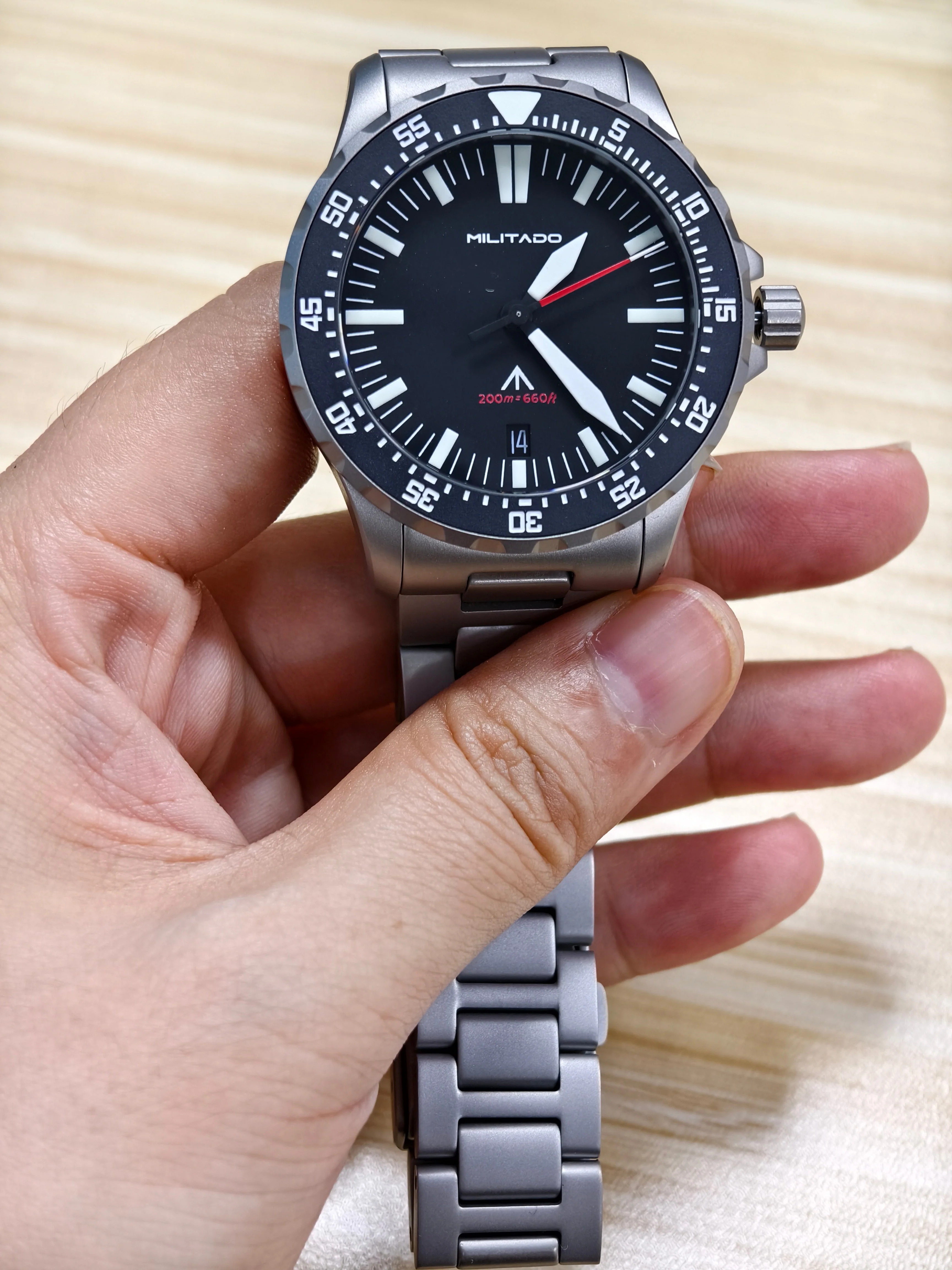Militado 39mm Dive Watch Sapphire Crystal Military Watch ML16 - Image 41