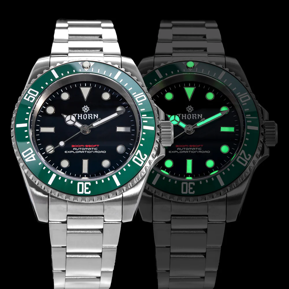 Thorn 40.5mm Titanium Sub Diver Automatic Watch - Image 21
