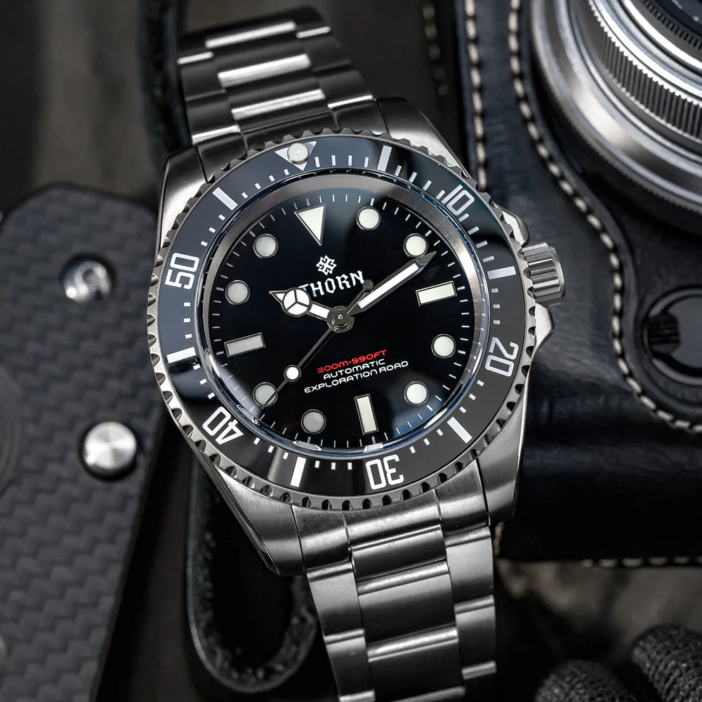 Thorn 40.5mm Titanium Sub Diver Automatic Watch - Image 6