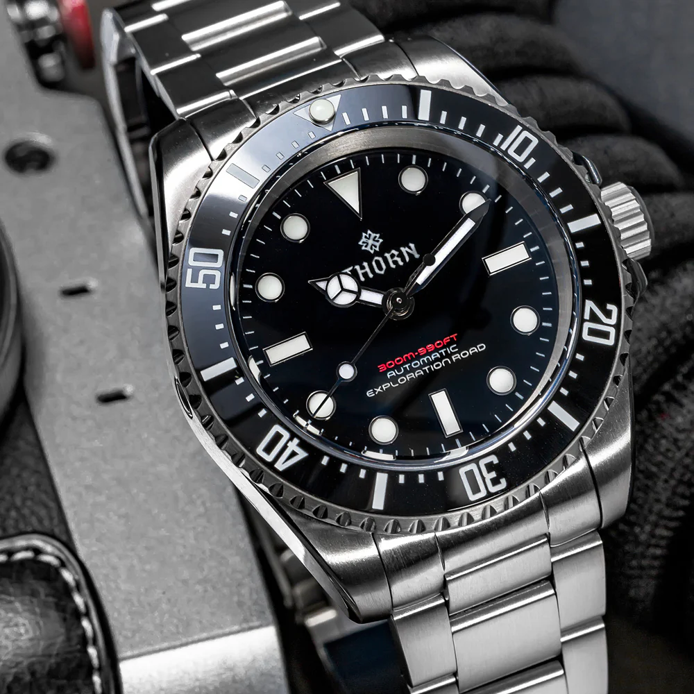 Thorn 40.5mm Titanium Sub Diver Automatic Watch - Image 7