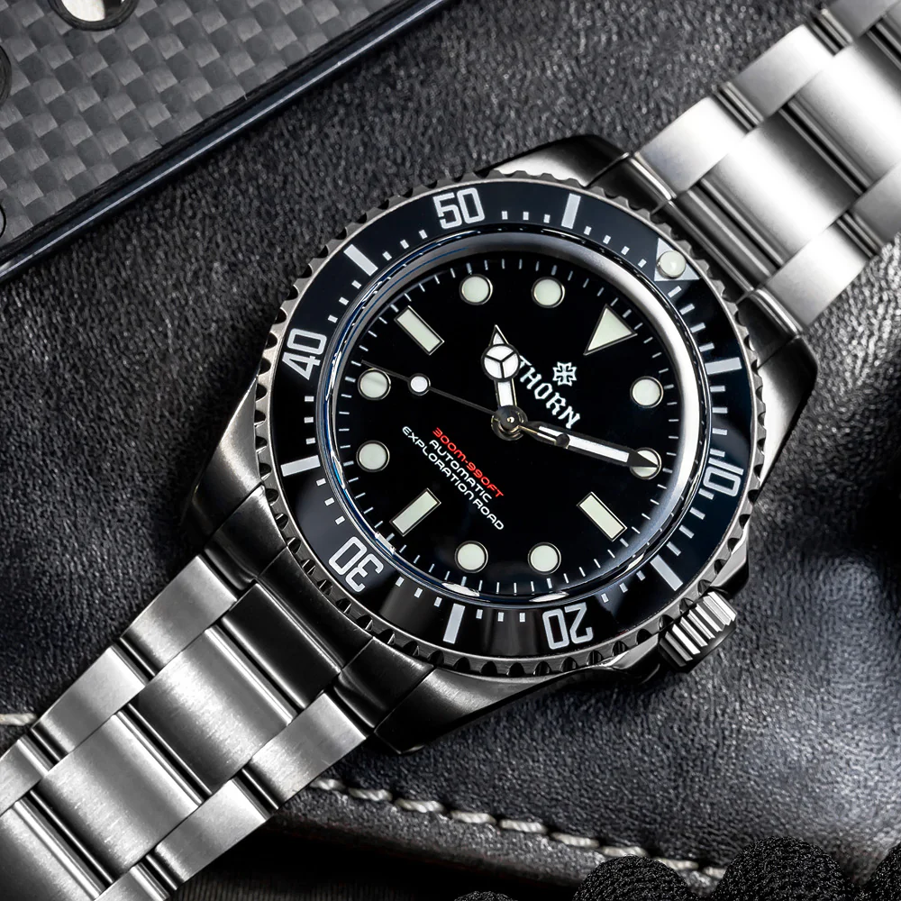 Thorn 40.5mm Titanium Sub Diver Automatic Watch - Image 9