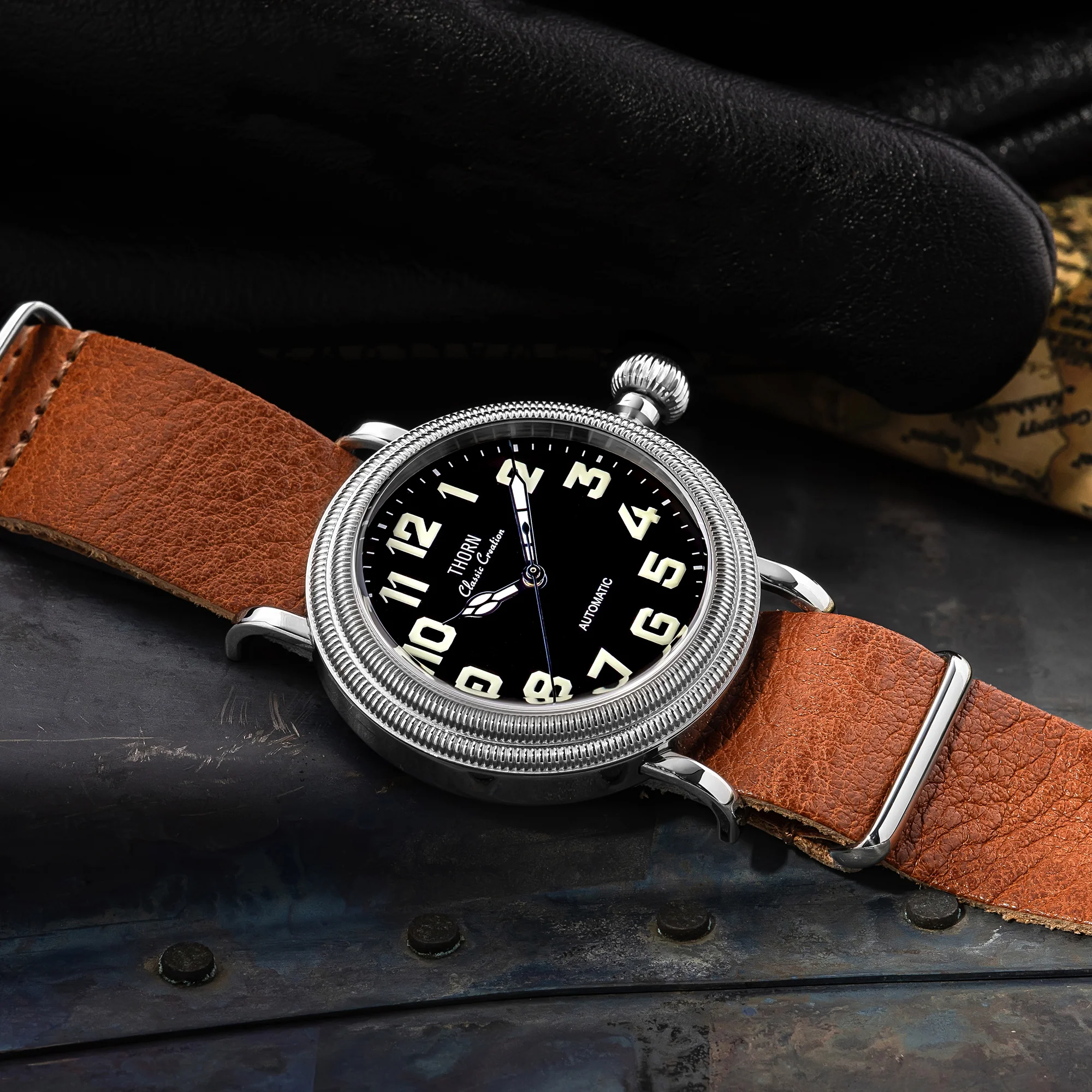 Thorn 316 Stainless Steel 41mm PT5000 Mechanical watch T014 - Image 16