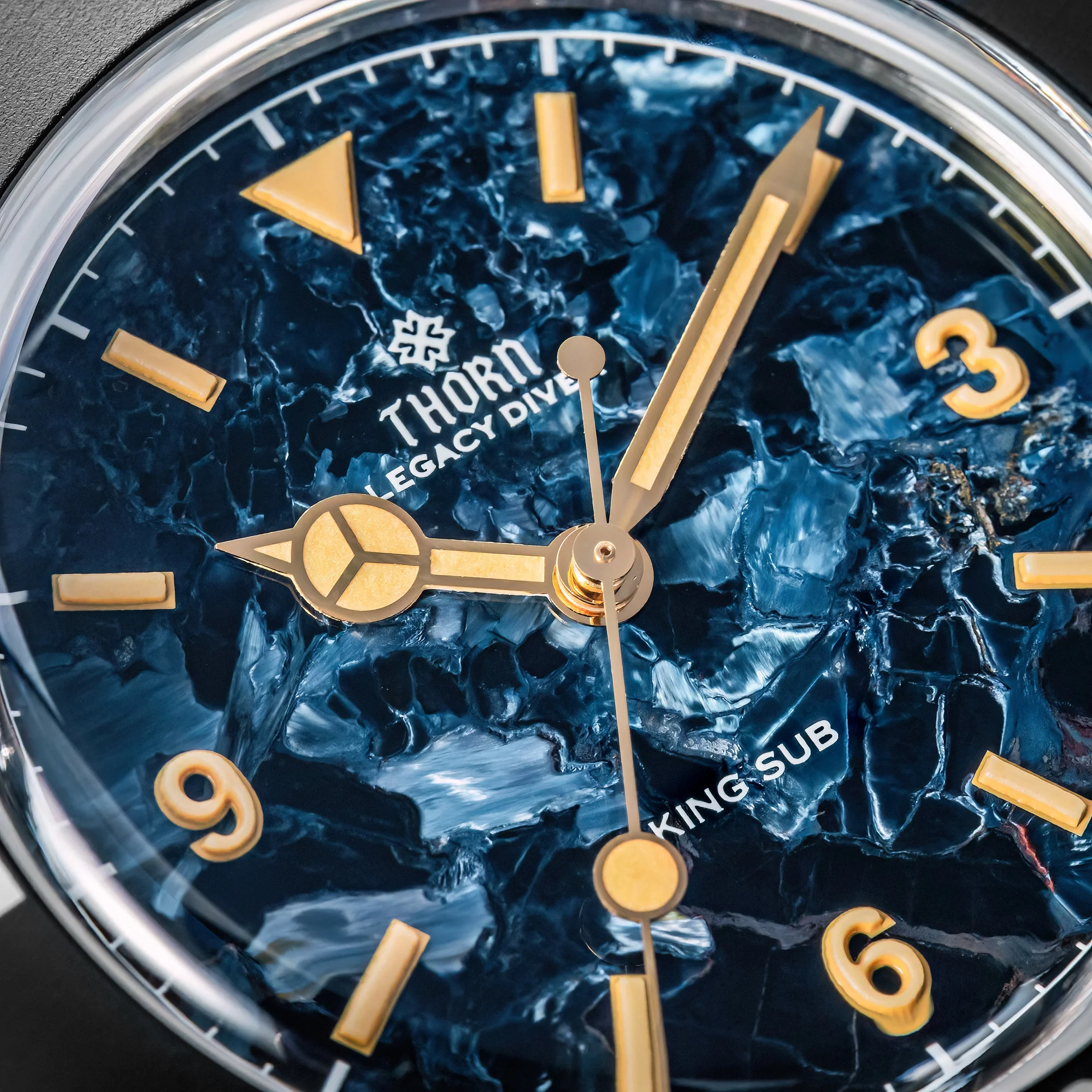 Thorn 37mm SW200 Automatic Dive Watch T027 Pietersite Dial - Image 3