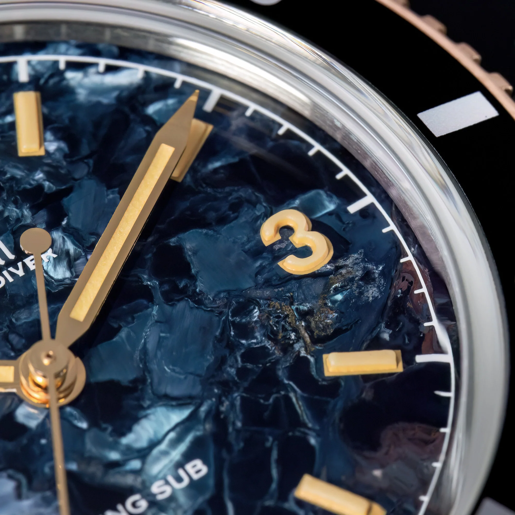 Thorn 37mm SW200 Automatic Dive Watch T027 Pietersite Dial - Image 4