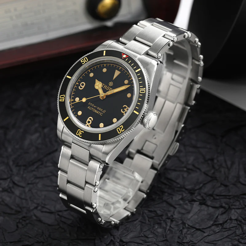 THORN SHY027 39mm BB58 Vintage Diver Automatic Watch - Image 3