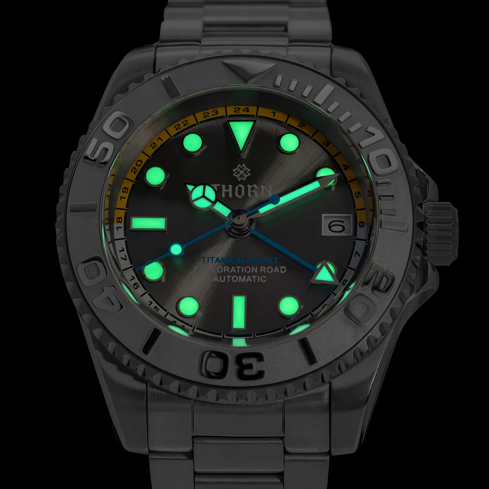THORN Titanium Helium Valve NH34 GMT Watch - Image 17