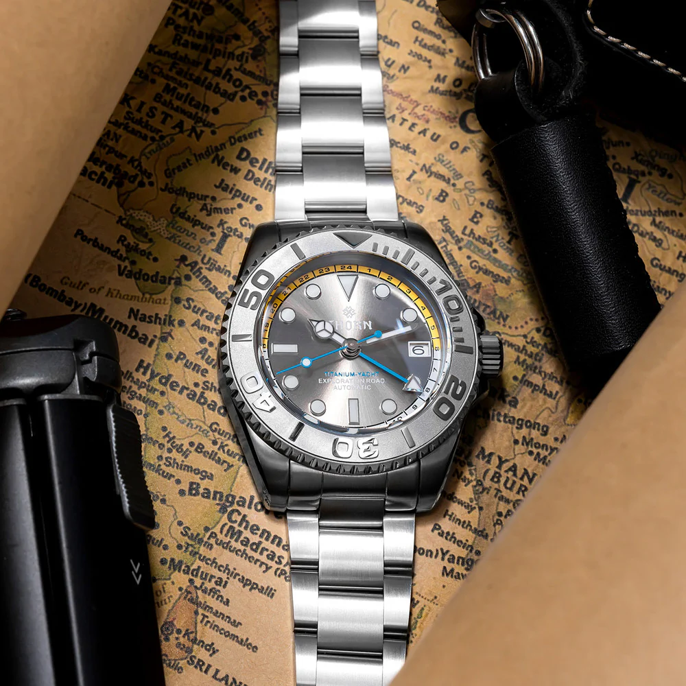THORN Titanium Helium Valve NH34 GMT Watch - Image 28