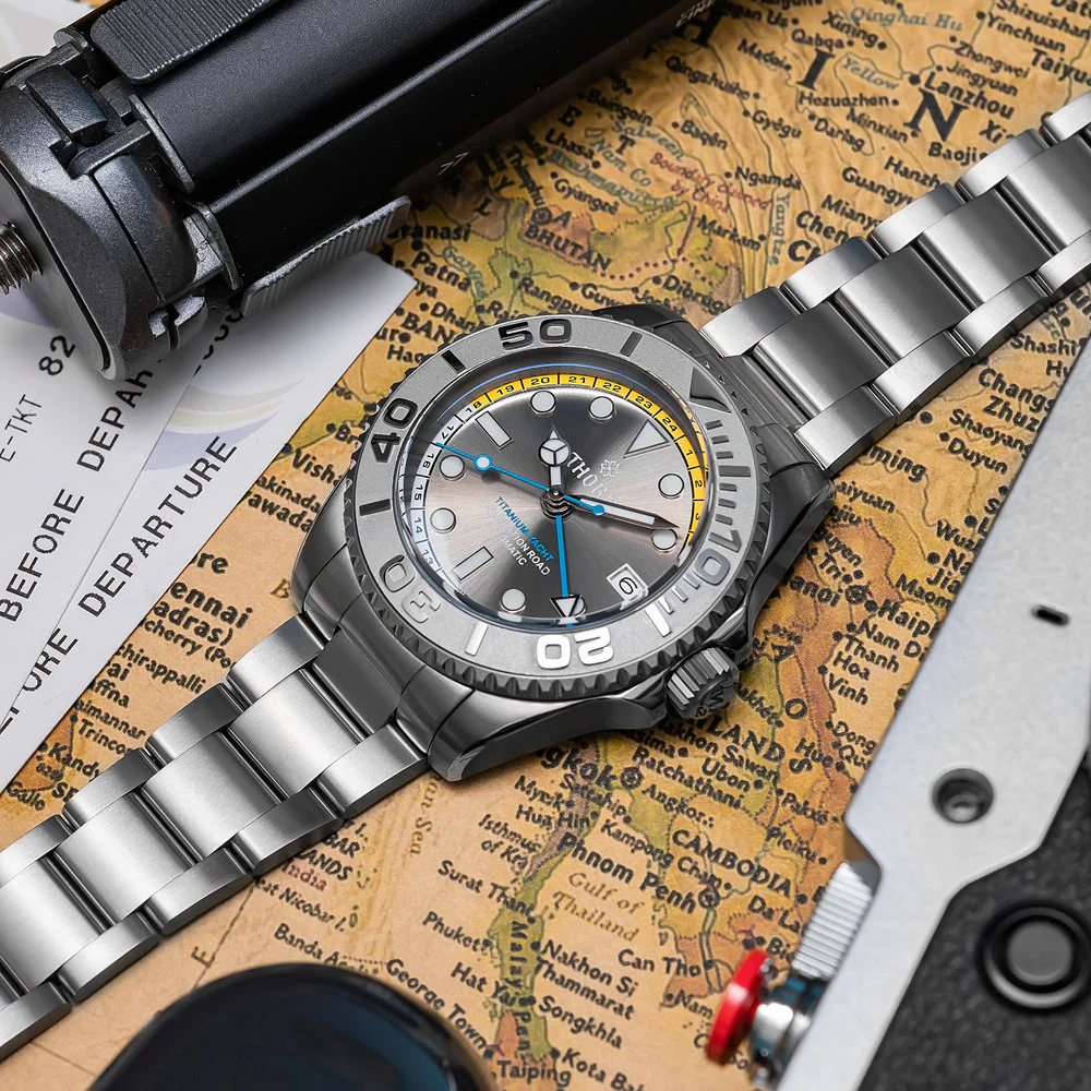 THORN Titanium Helium Valve NH34 GMT Watch - Image 32