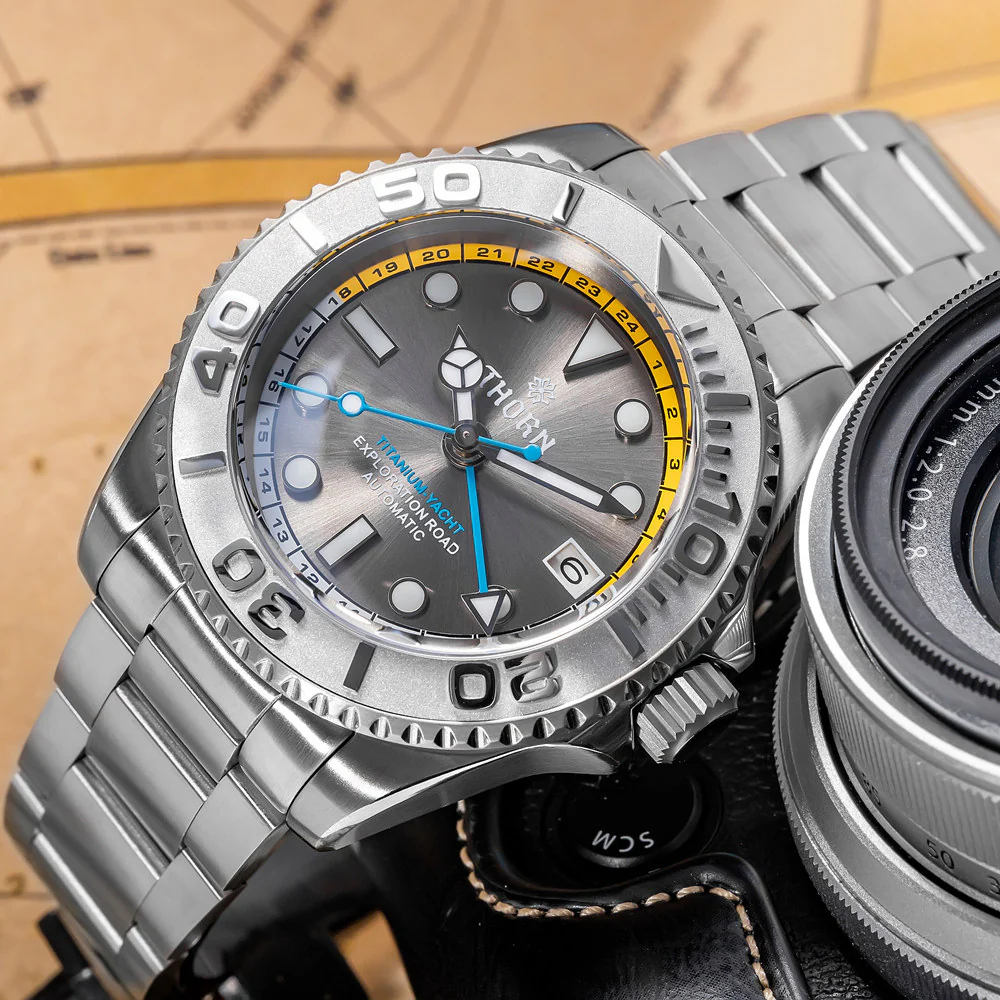 THORN Titanium Helium Valve NH34 GMT Watch - Image 6