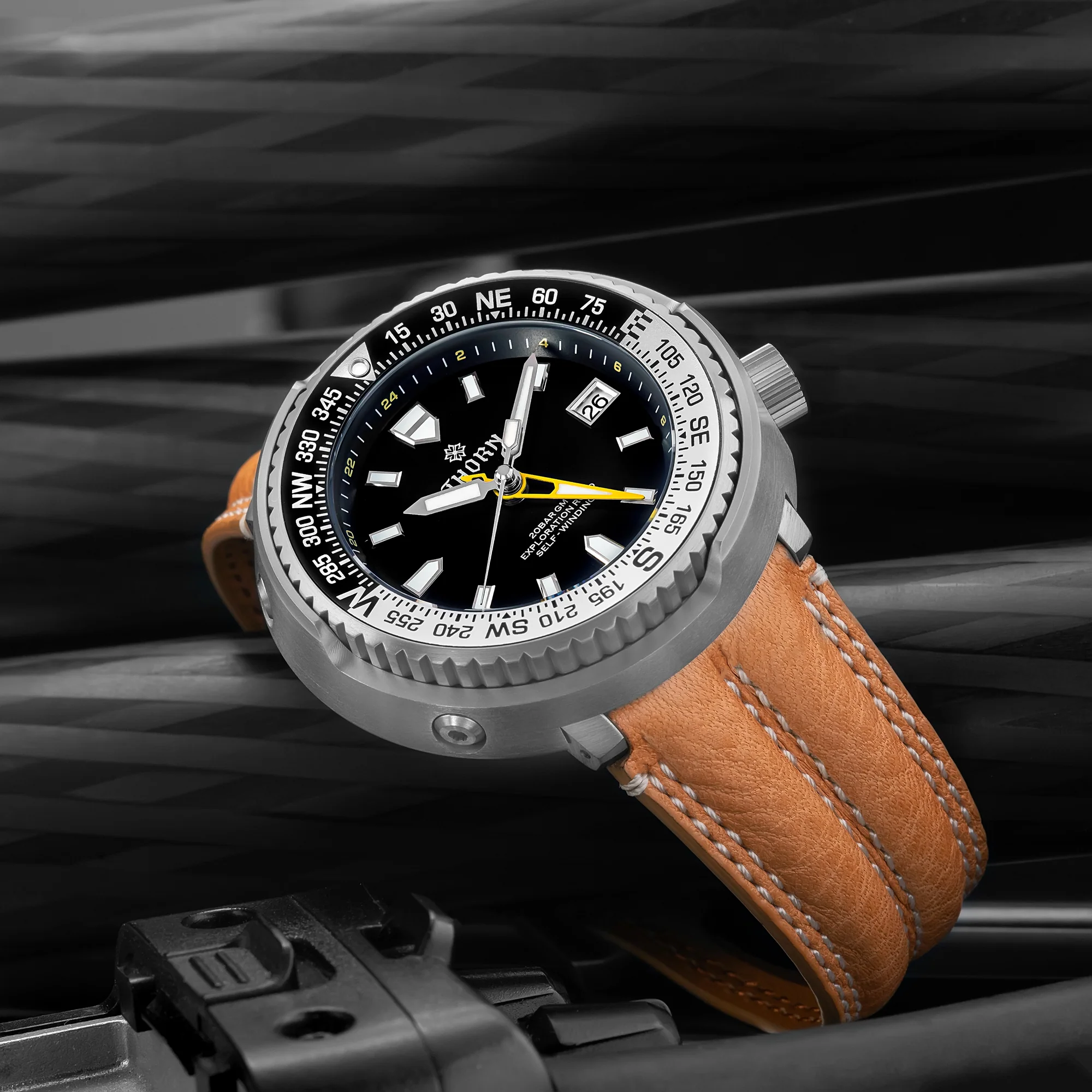 Thorn Titanium NH34 GMT Diver Watch T012 - Image 11