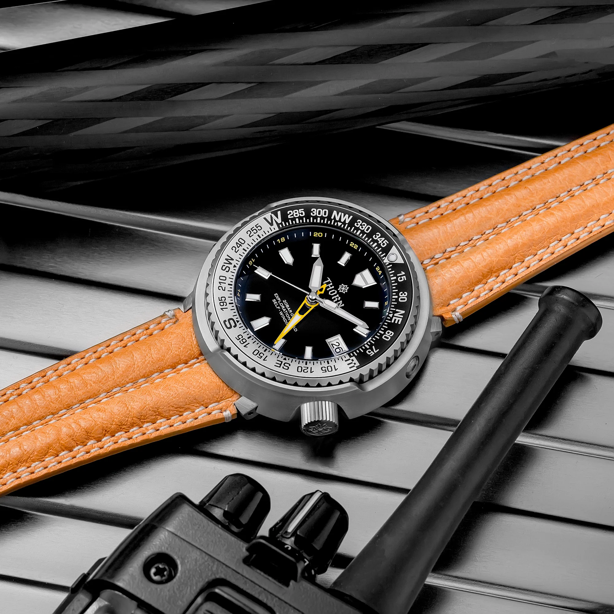 Thorn Titanium NH34 GMT Diver Watch T012 - Image 12