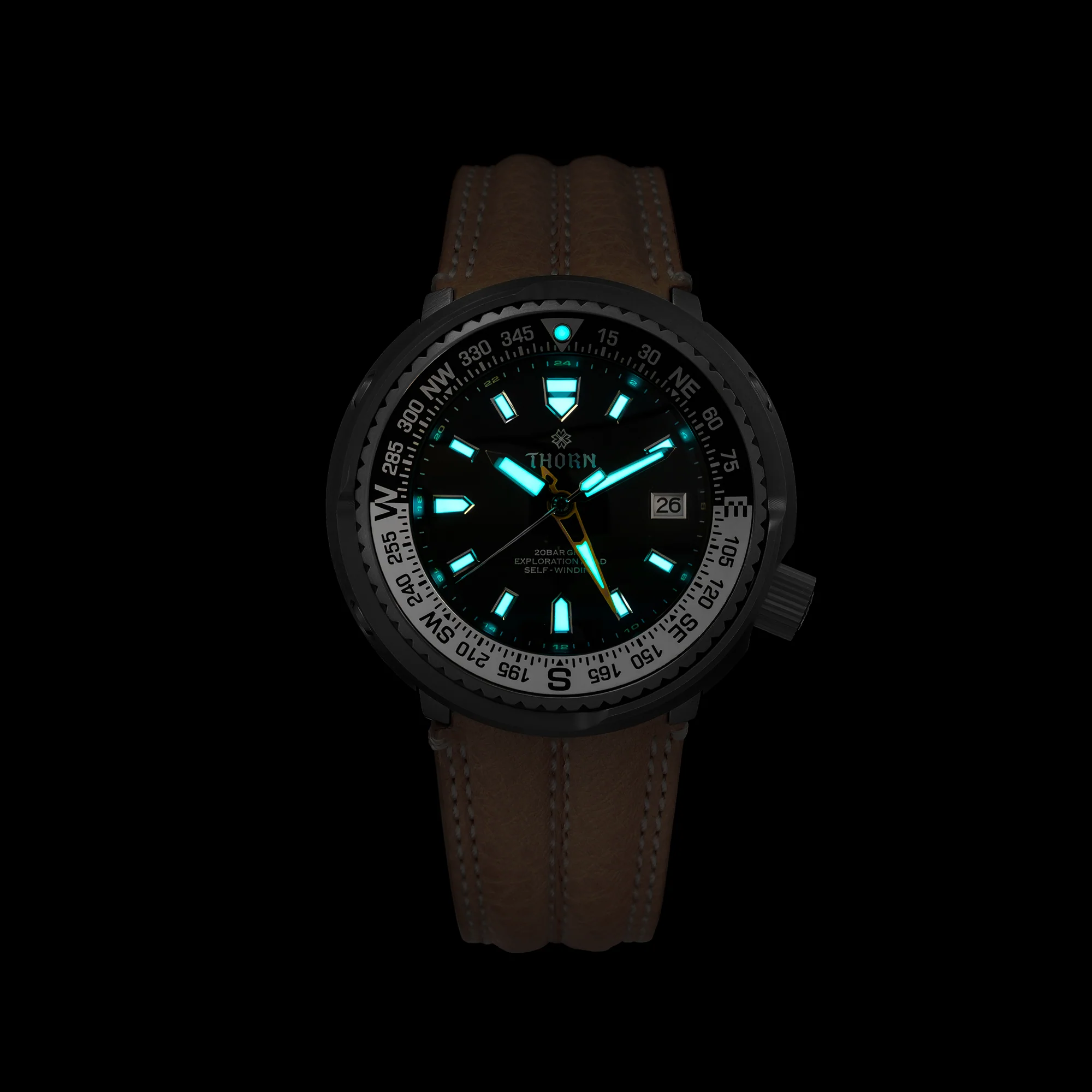 Thorn Titanium NH34 GMT Diver Watch T012 - Image 18