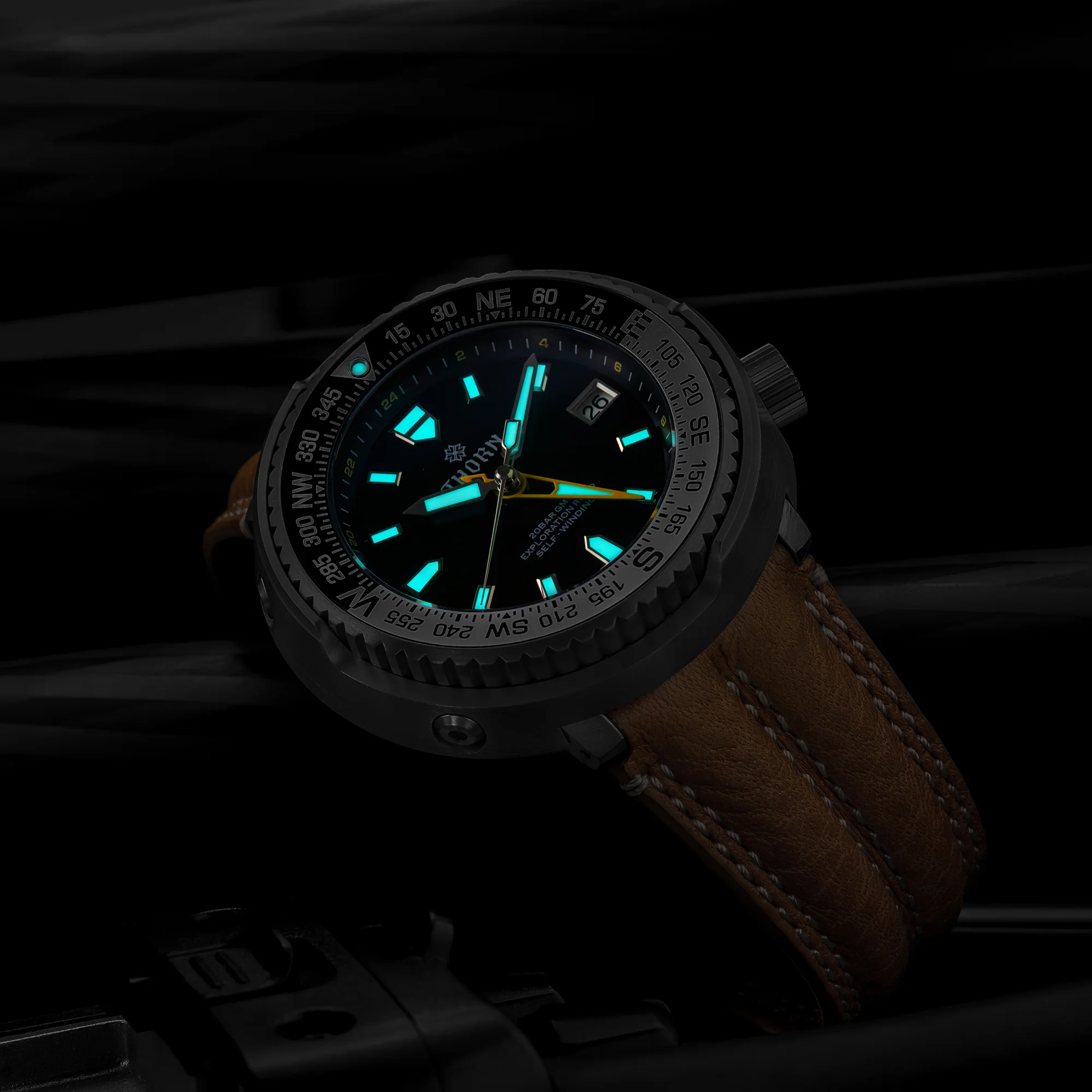 Thorn Titanium NH34 GMT Diver Watch T012 - Image 19