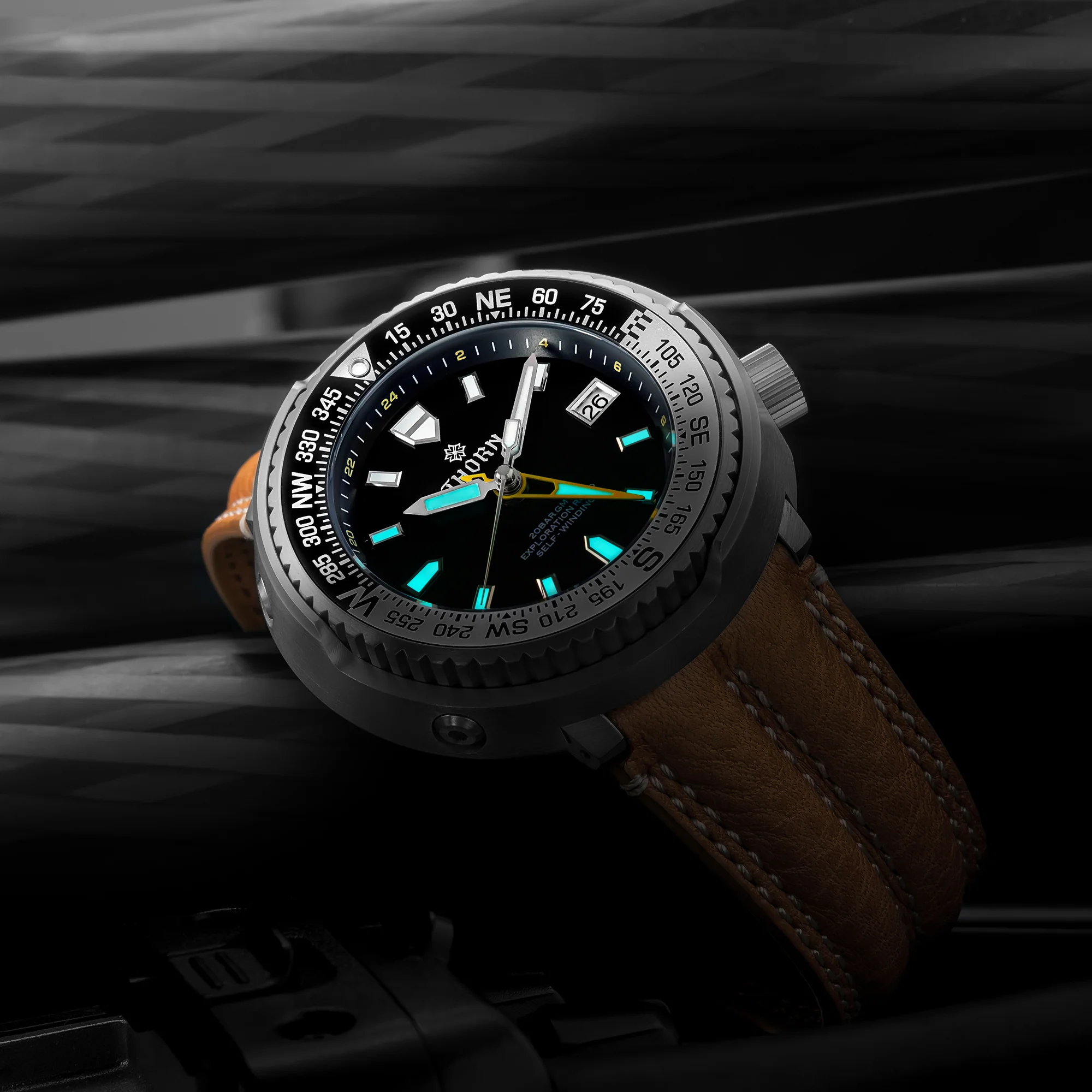 Thorn Titanium NH34 GMT Diver Watch T012 - Image 20