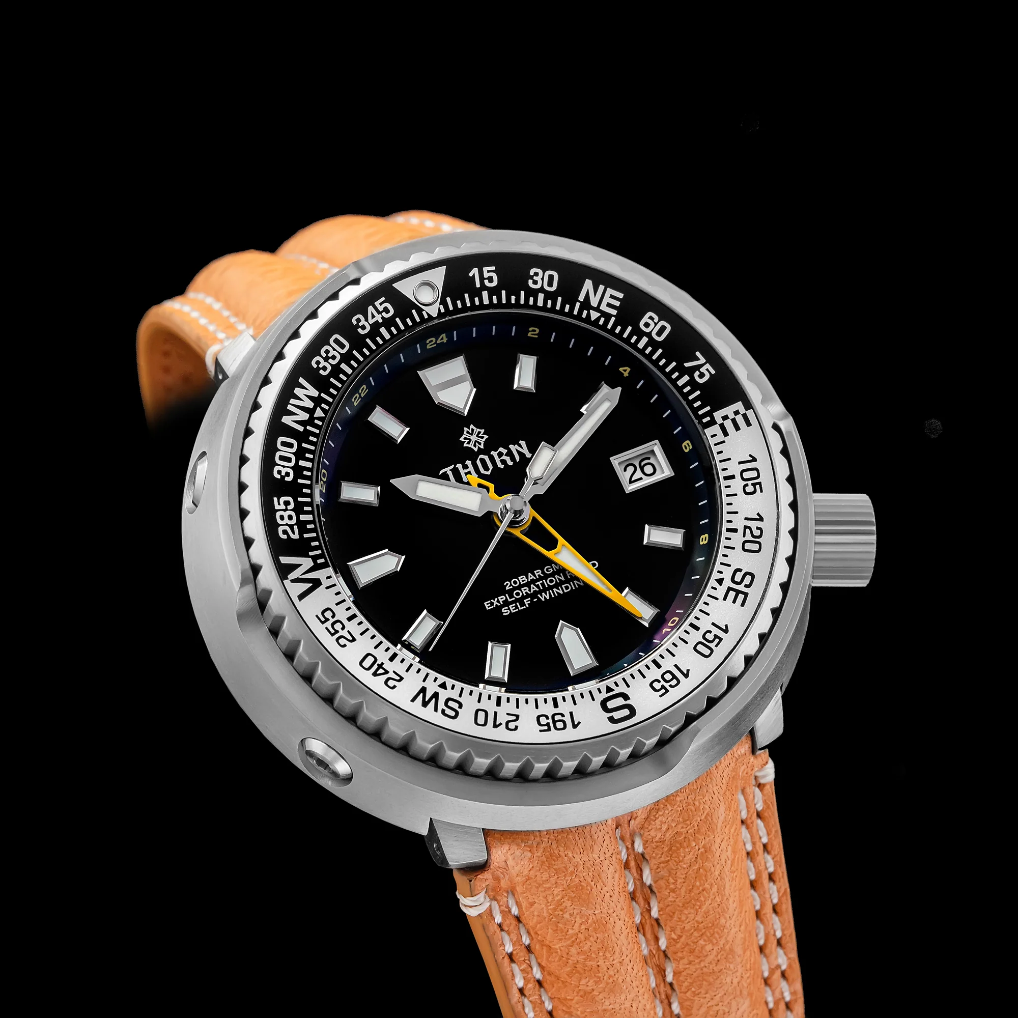 Thorn Titanium NH34 GMT Diver Watch T012 - Image 3