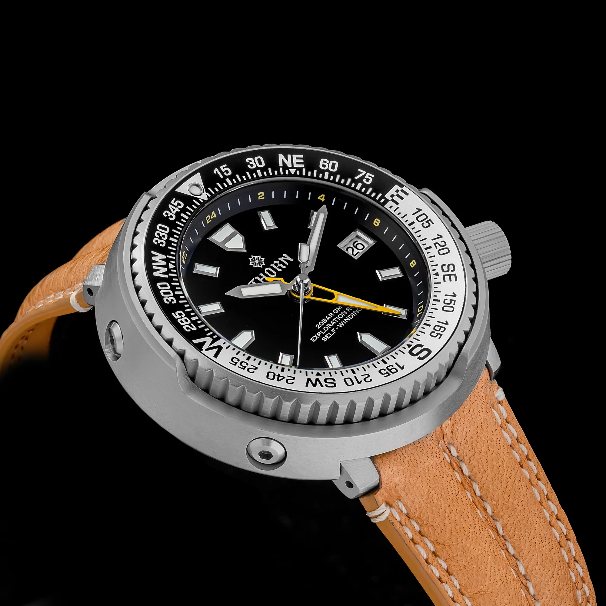 Thorn Titanium NH34 GMT Diver Watch T012 - Image 4