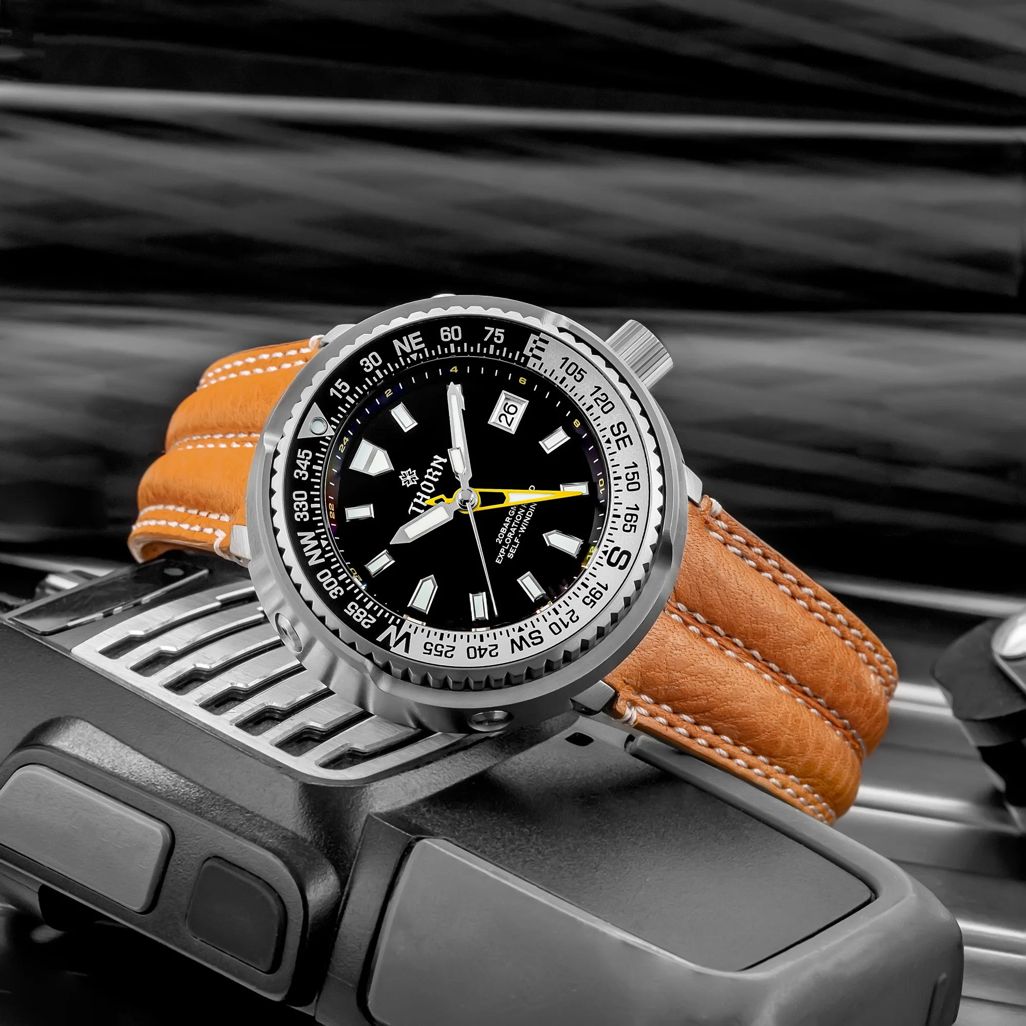 Thorn Titanium NH34 GMT Diver Watch T012 - Image 9