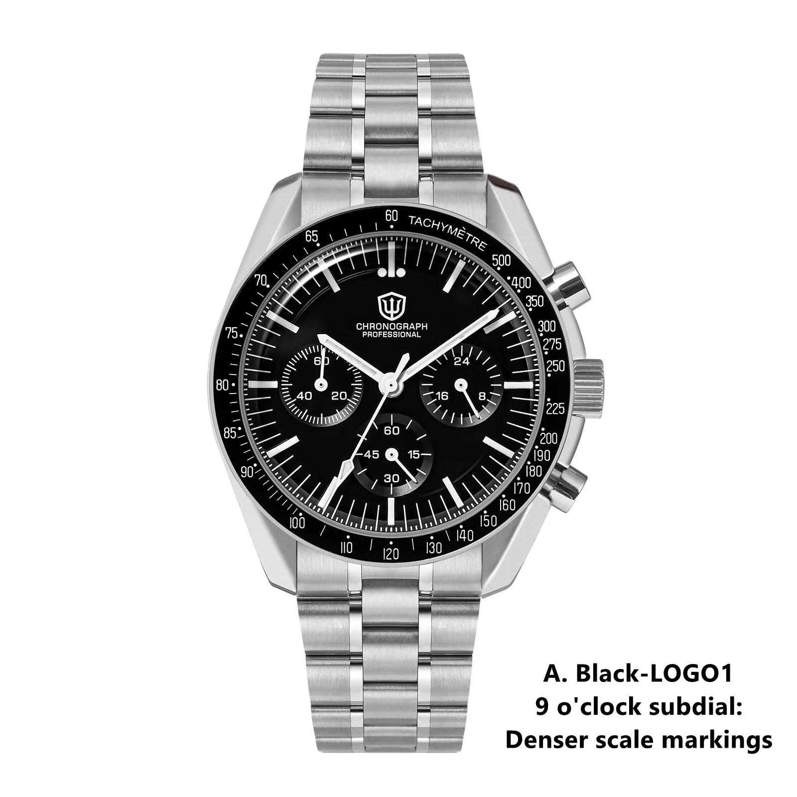 Watchdives 39mm VK63 Chronograph Watch WD1863- Classic Collection - Image 6