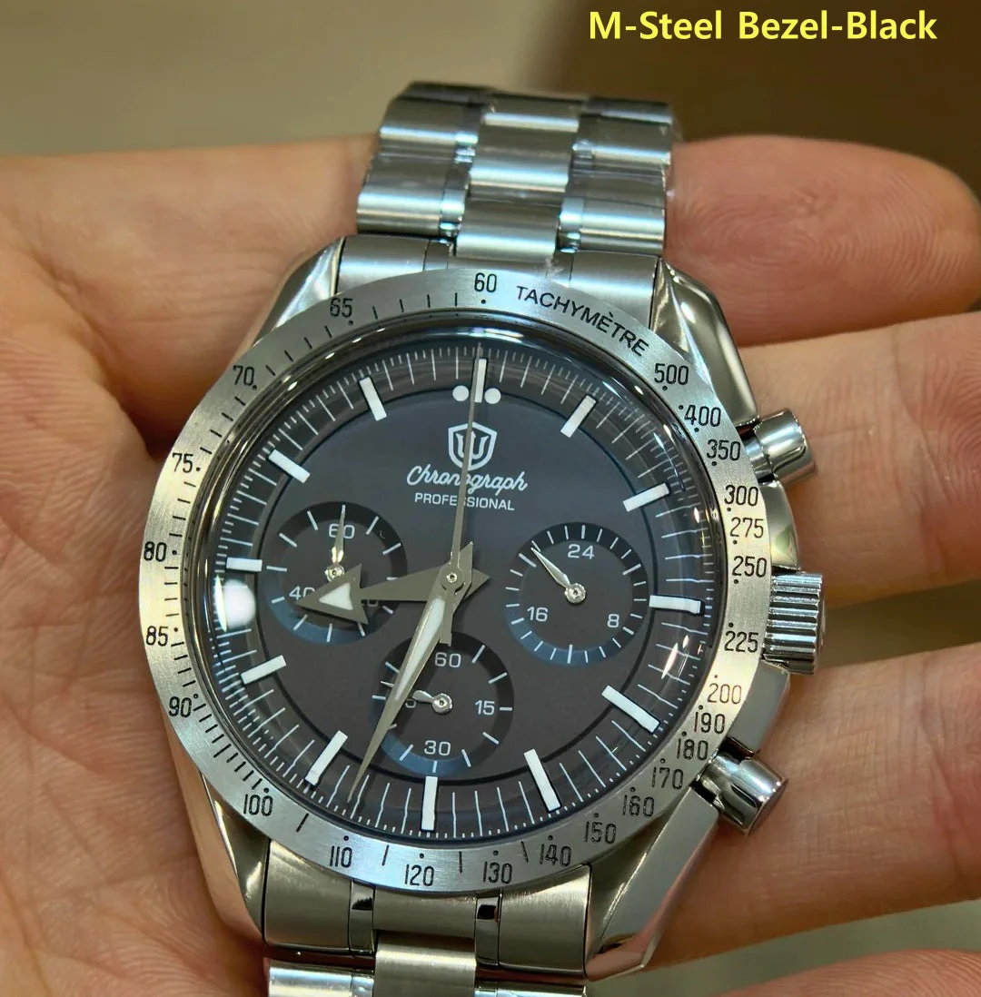 Watchdives 39mm VK63 Chronograph Watch WD1863- Classic Collection - Image 8