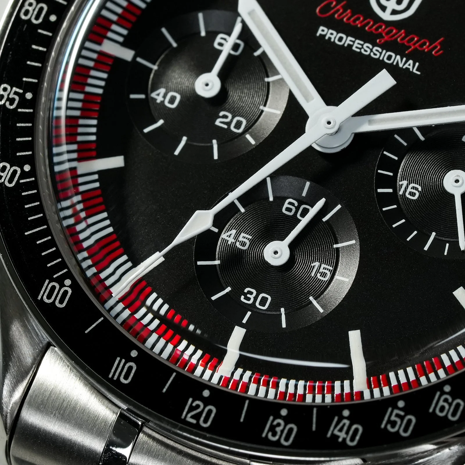 Watchdives 39mm VK63 Chronograph Watch WD1863 - Panda Collection - Image 18