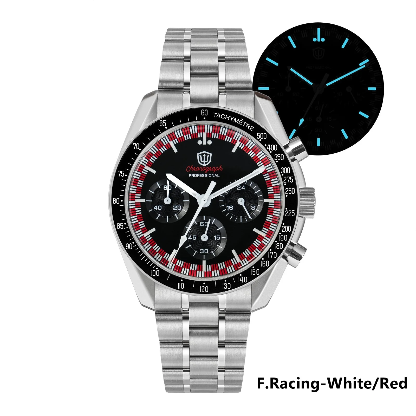 Watchdives 39mm VK63 Chronograph Watch WD1863 - Image 16
