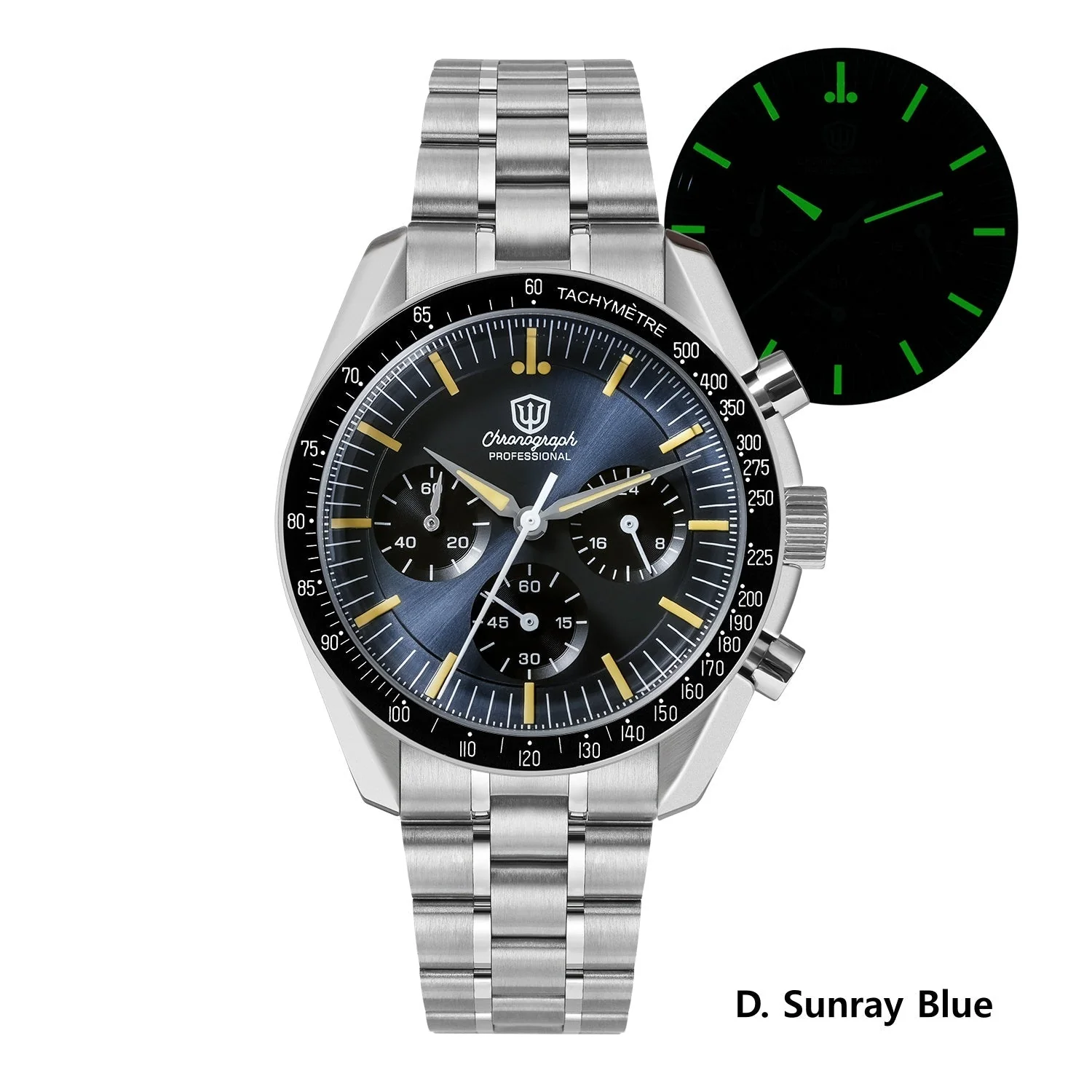 Watchdives 39mm VK63 Chronograph Watch WD1863 - Image 17