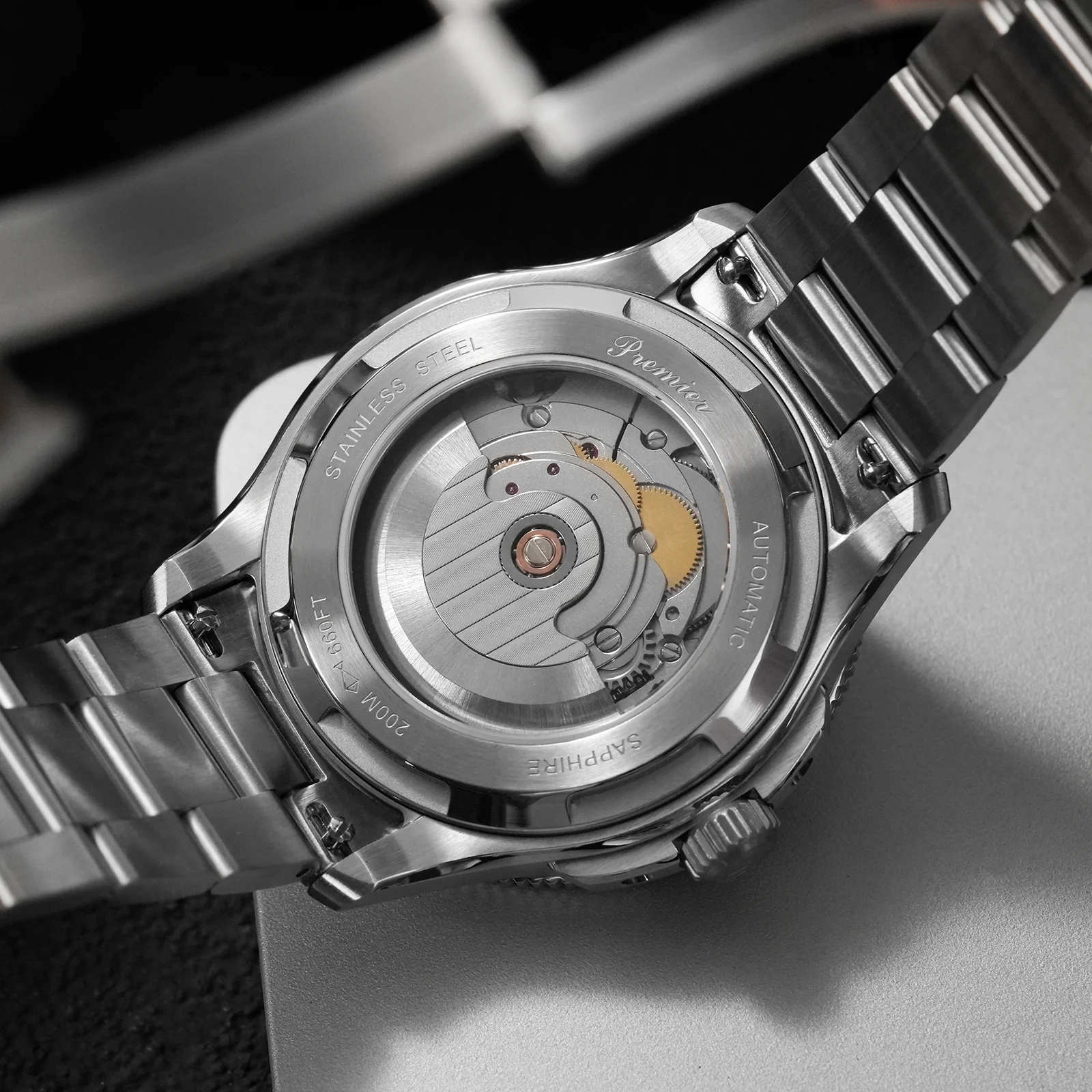 Watchdives WD0019 Premier 39mm Automatic Dive Watch - Image 9