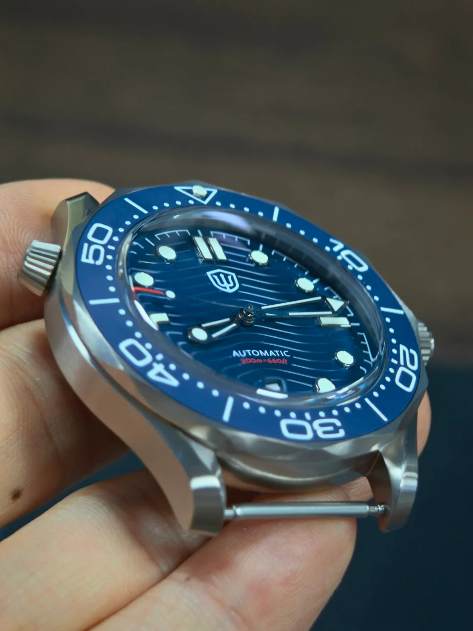 Watchdives WD007 Top Hat Sapphire PT5000 Titanium Dive Watch - Image 16